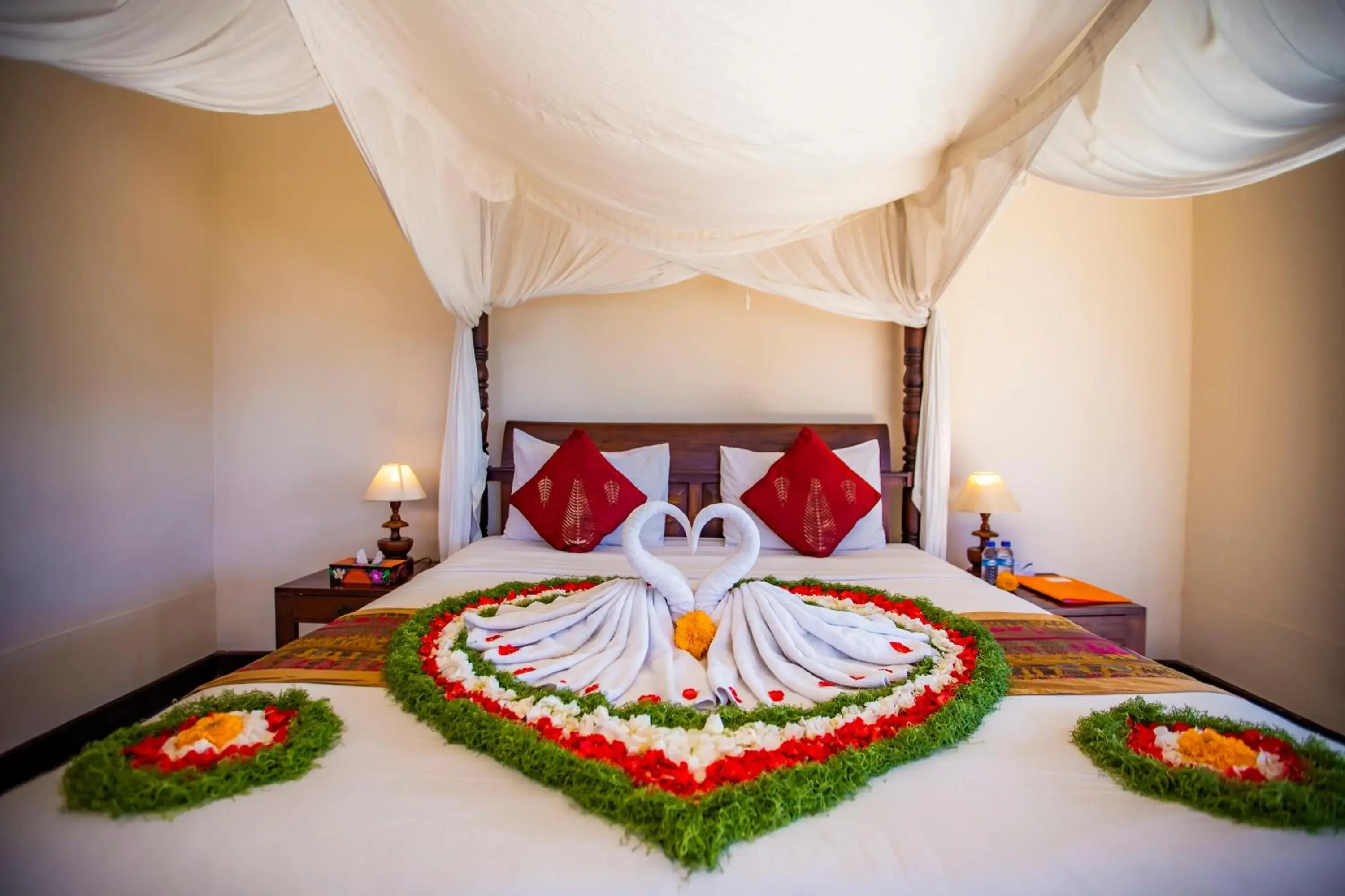 Bed in Villa Mandi Ubud Bed in Villa Mandi Ubud