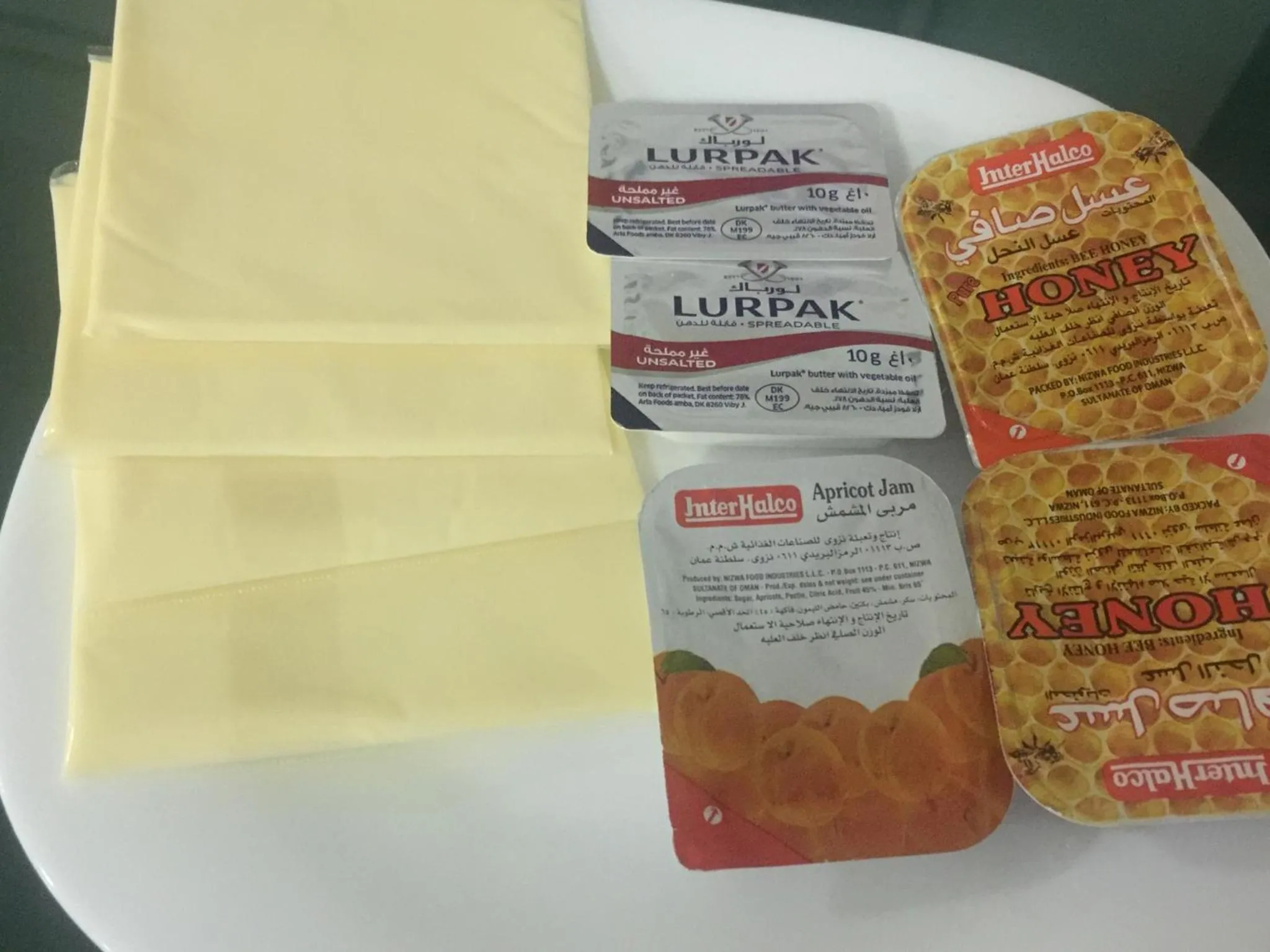 Continental breakfast in Oriental Nights Rest House