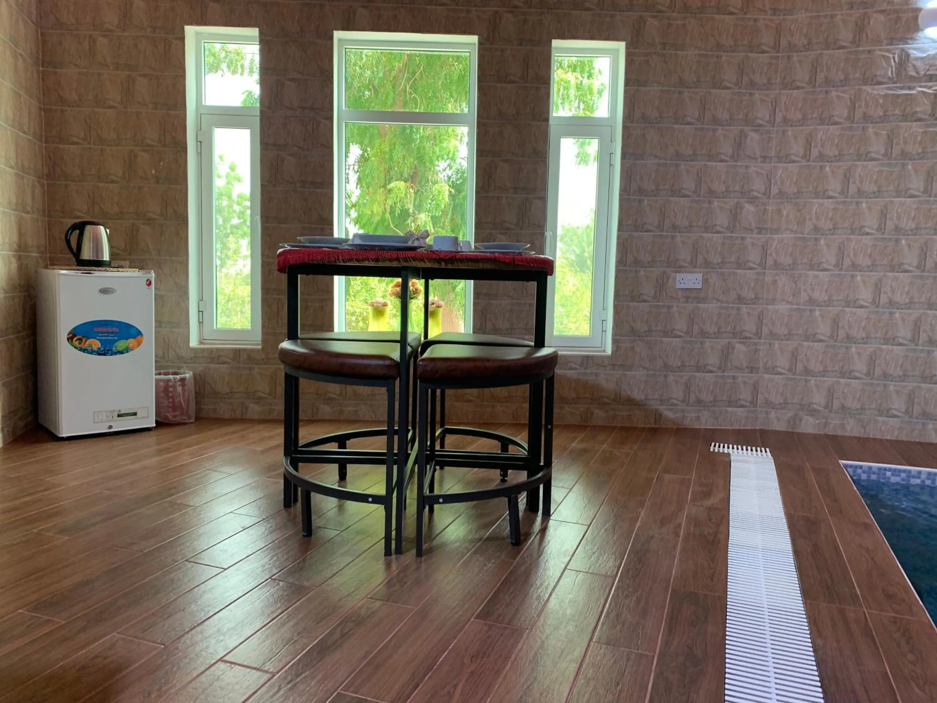 Seating area in Oriental Nights Rest House