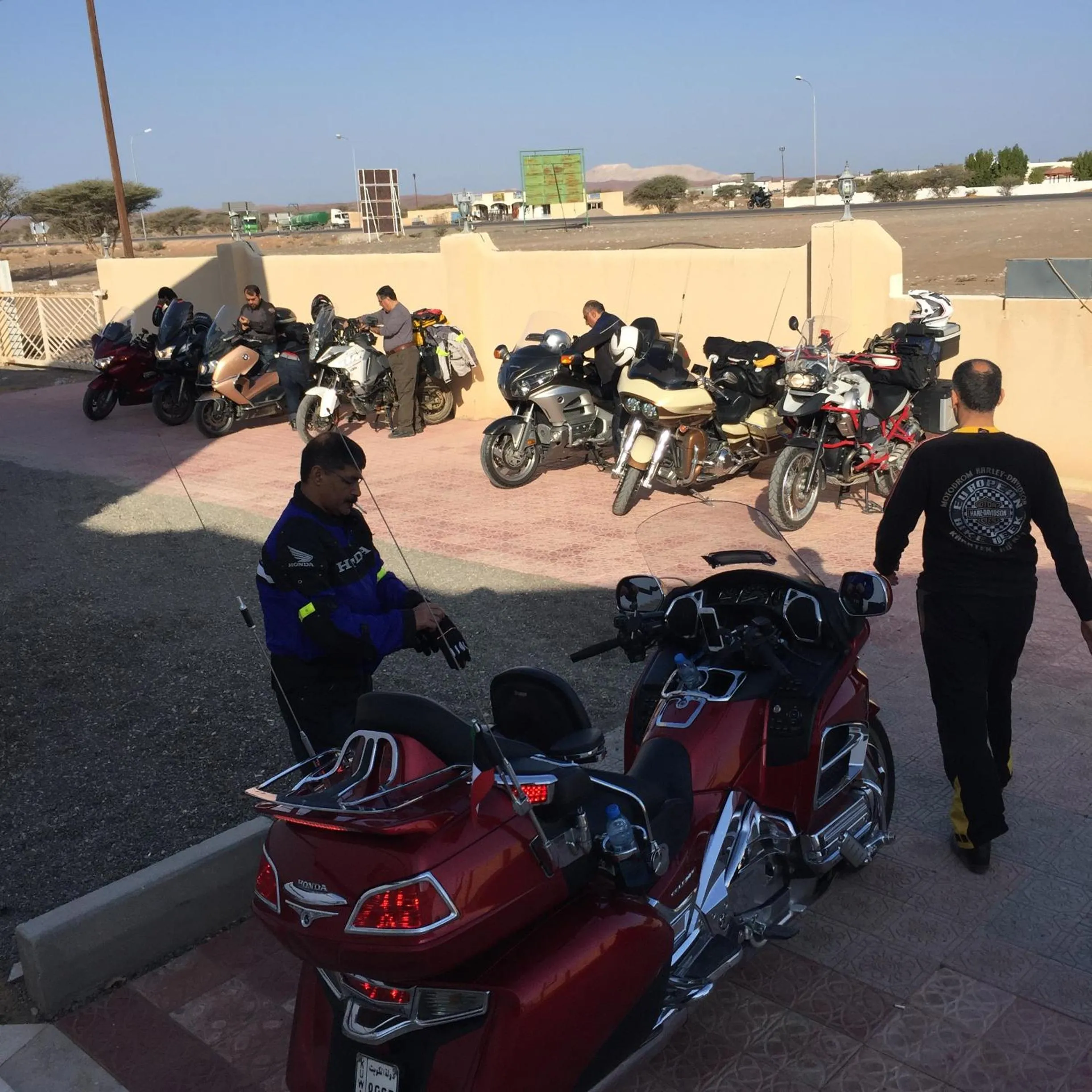 group of guests in Oriental Nights Rest House