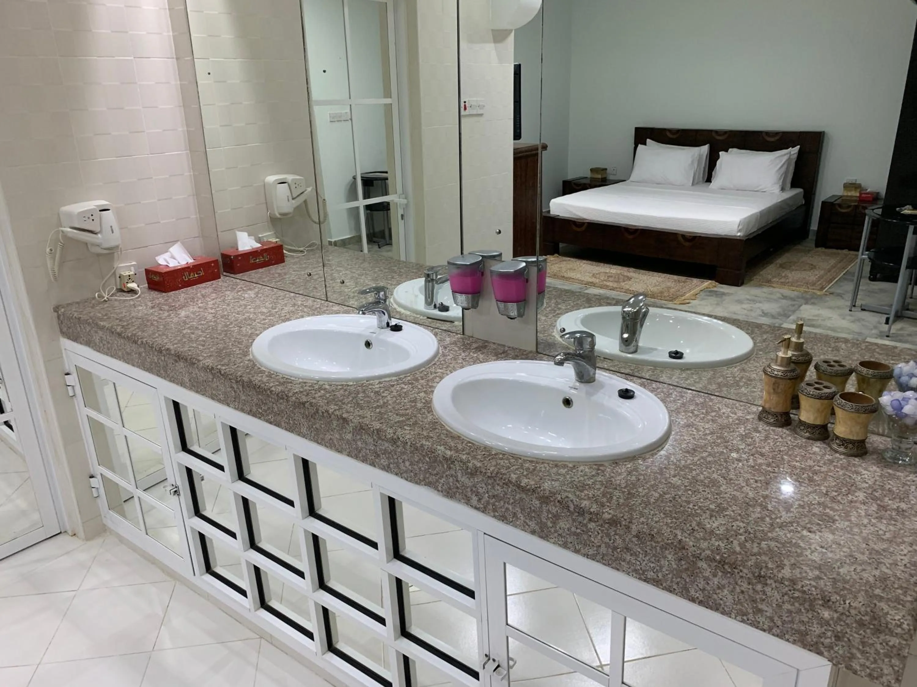 Bathroom, Bed in Oriental Nights Rest House