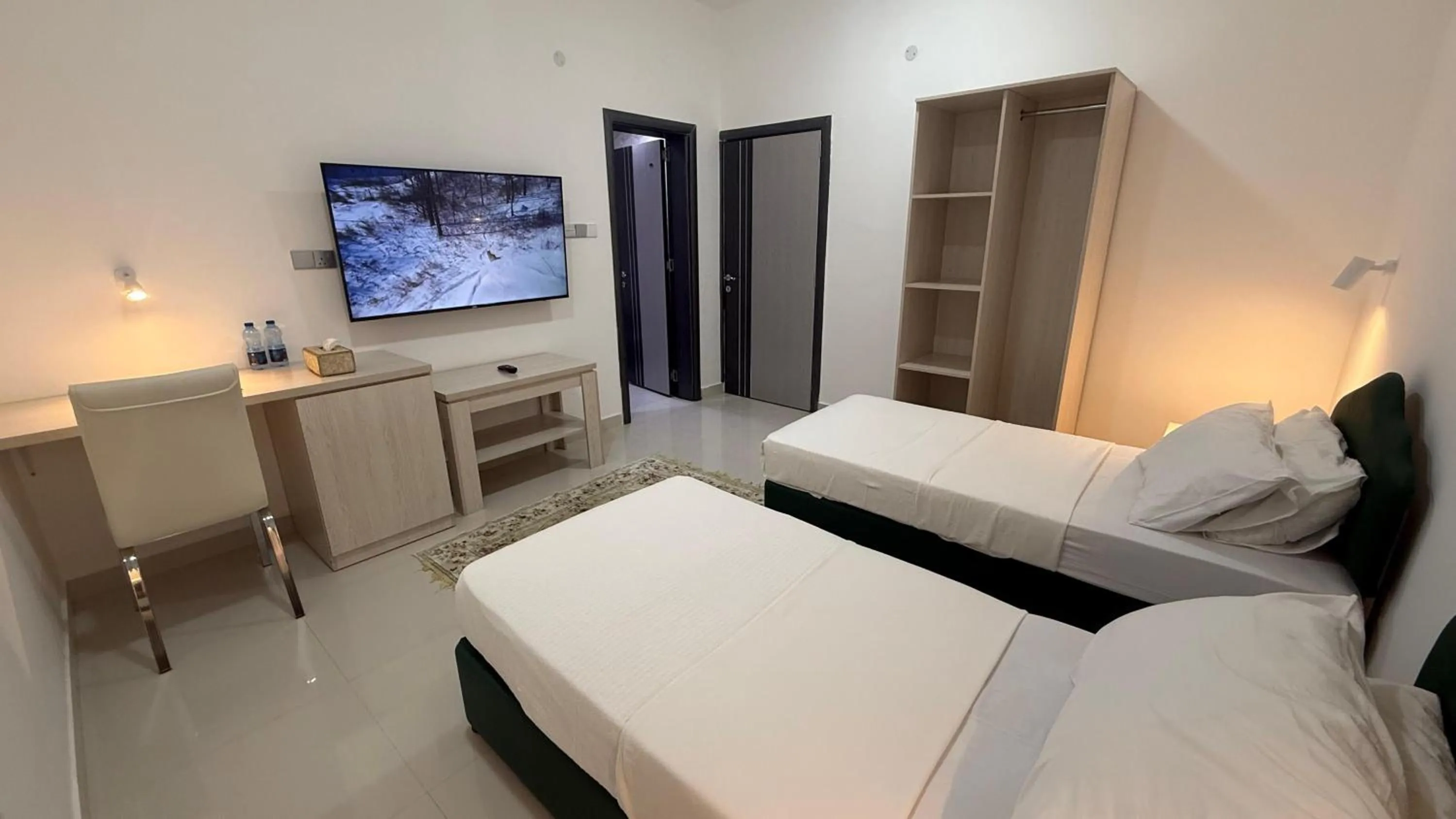 Bed in Oriental Nights Rest House