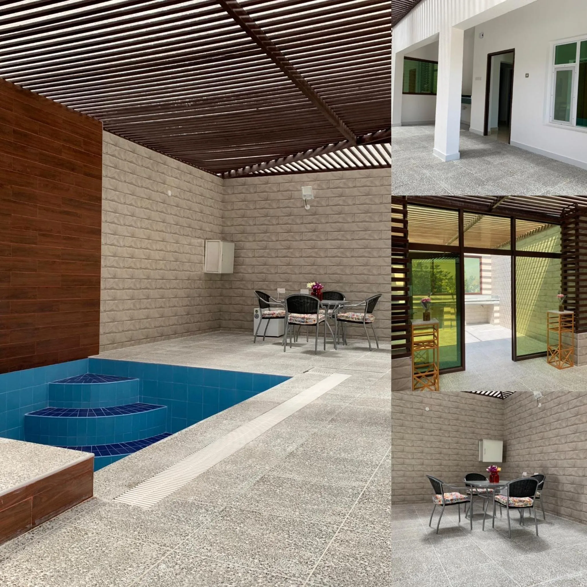 Pool view in Oriental Nights Rest House