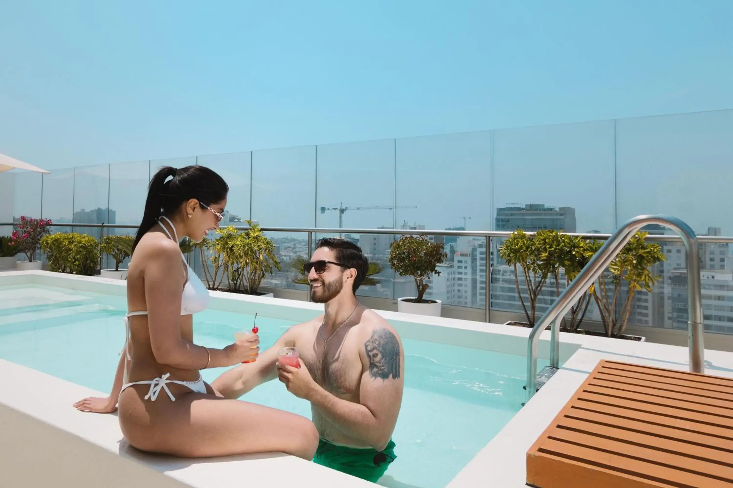 Pool view in Dazzler by Wyndham Lima San Isidro Pool view in Dazzler by Wyndham Lima San Isidro