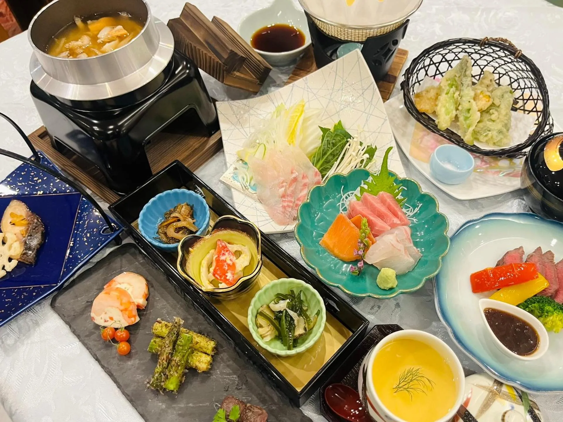 Meals in Shiretoko Noble Hotel