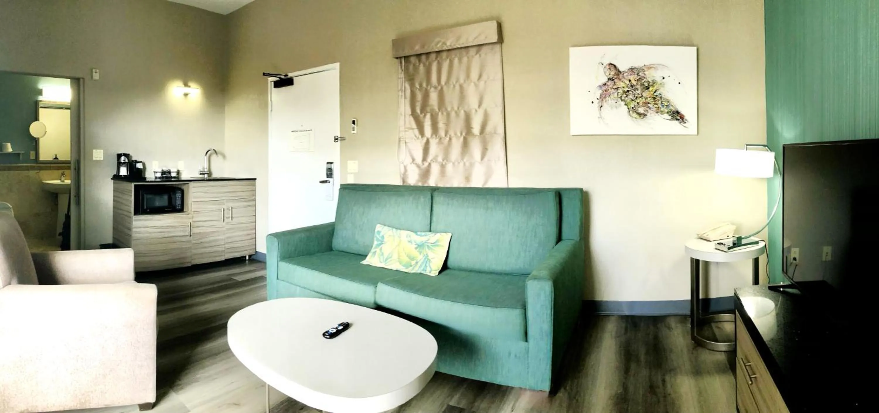 Living room in Porto Vista Hotel In Little Italy