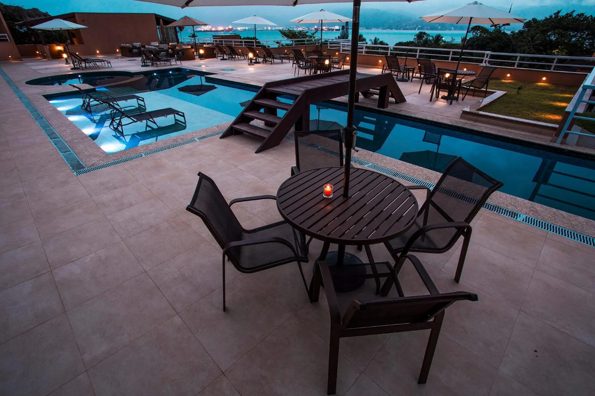 Swimming pool in Ilhabela Beach Residences