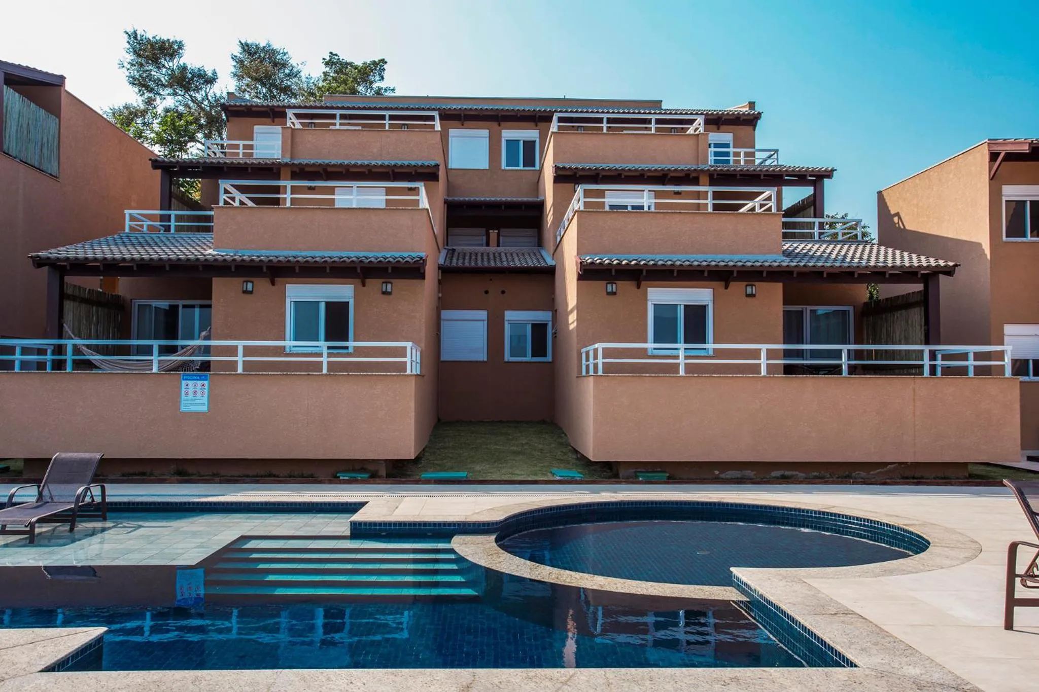 Swimming pool in Ilhabela Beach Residences