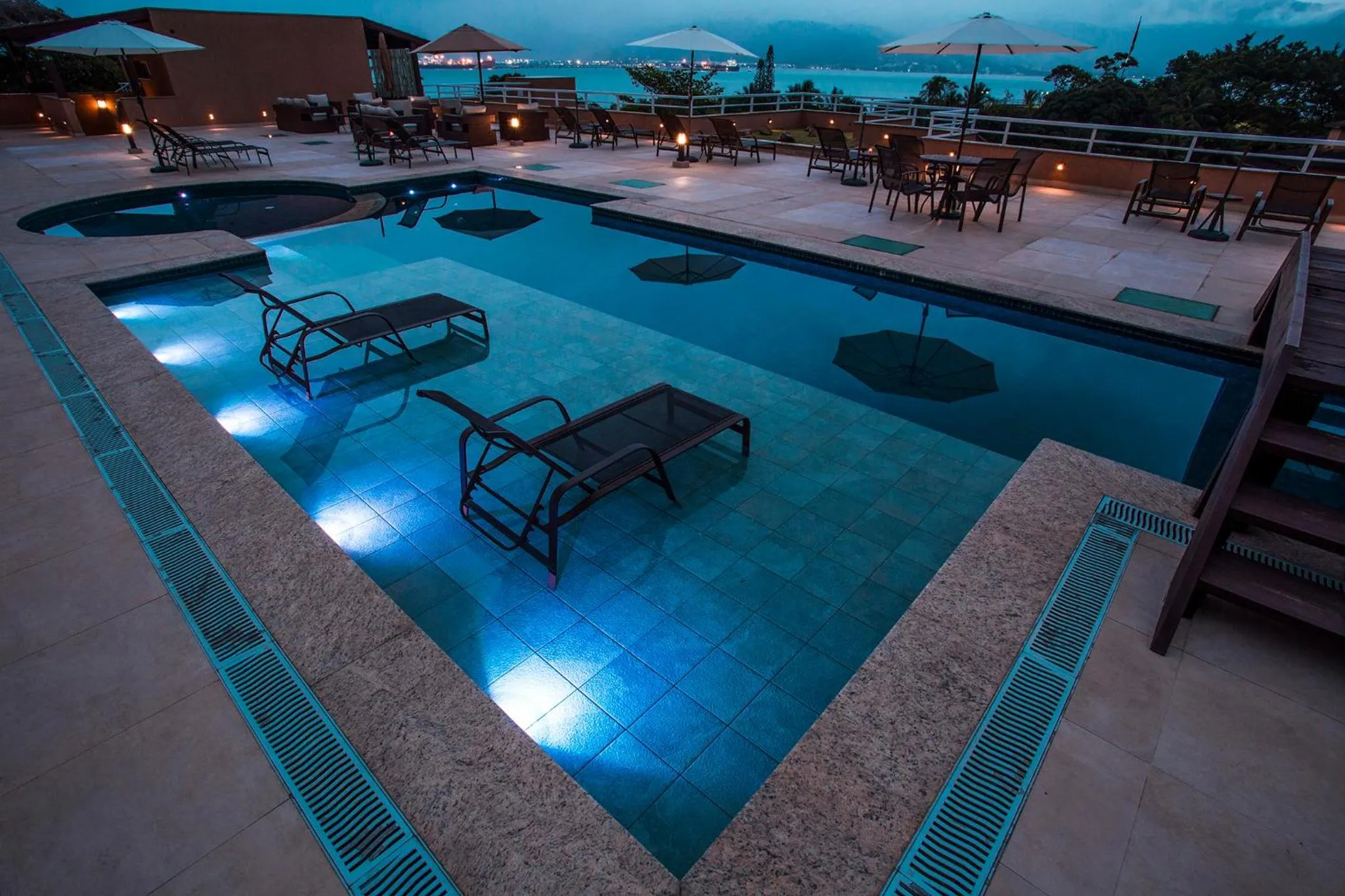 Swimming pool in Ilhabela Beach Residences