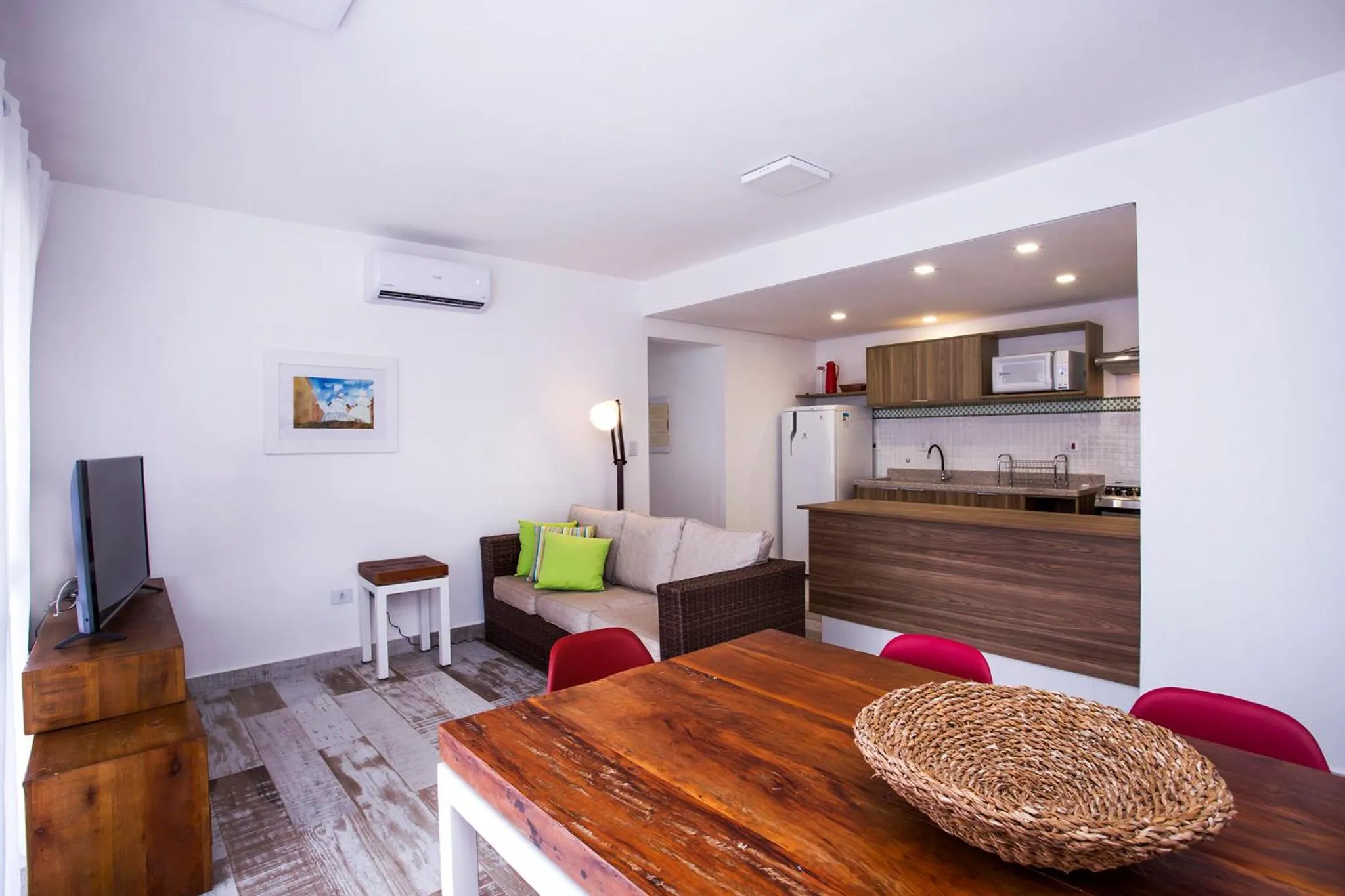 Kitchen or kitchenette in Ilhabela Beach Residences