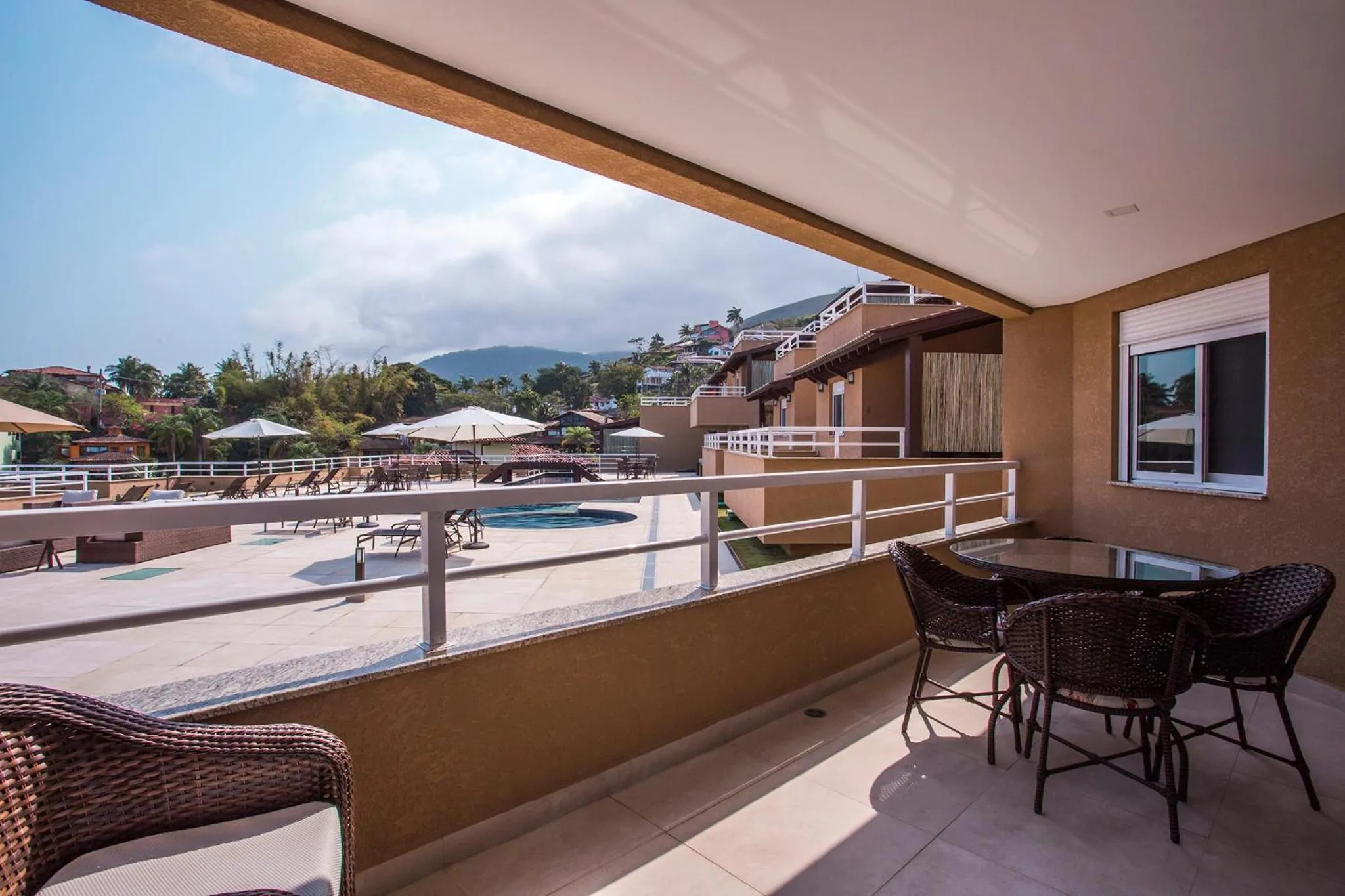 Balcony/Terrace in Ilhabela Beach Residences