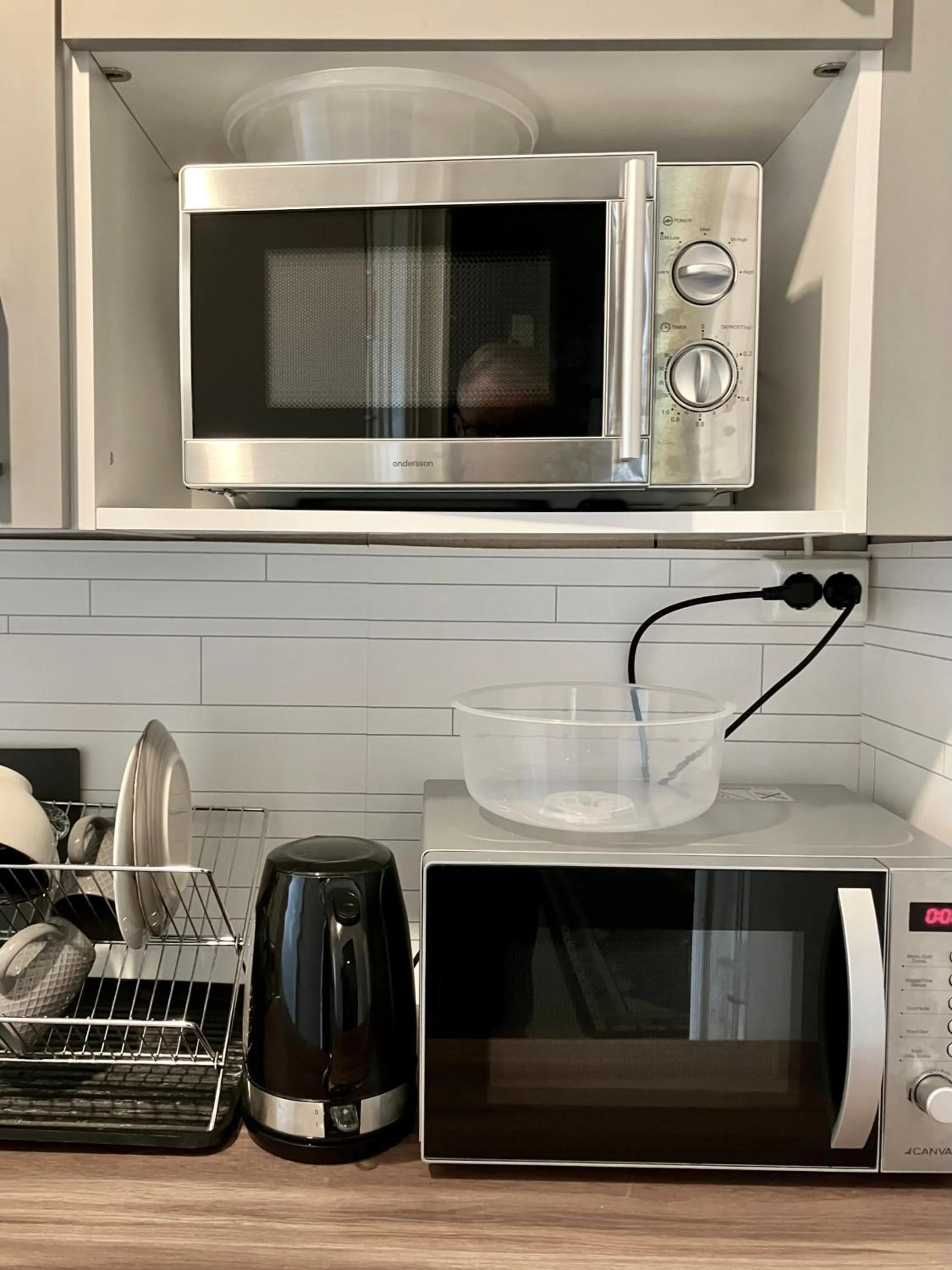 Kitchen or kitchenette in Grand Hotell Strömsund