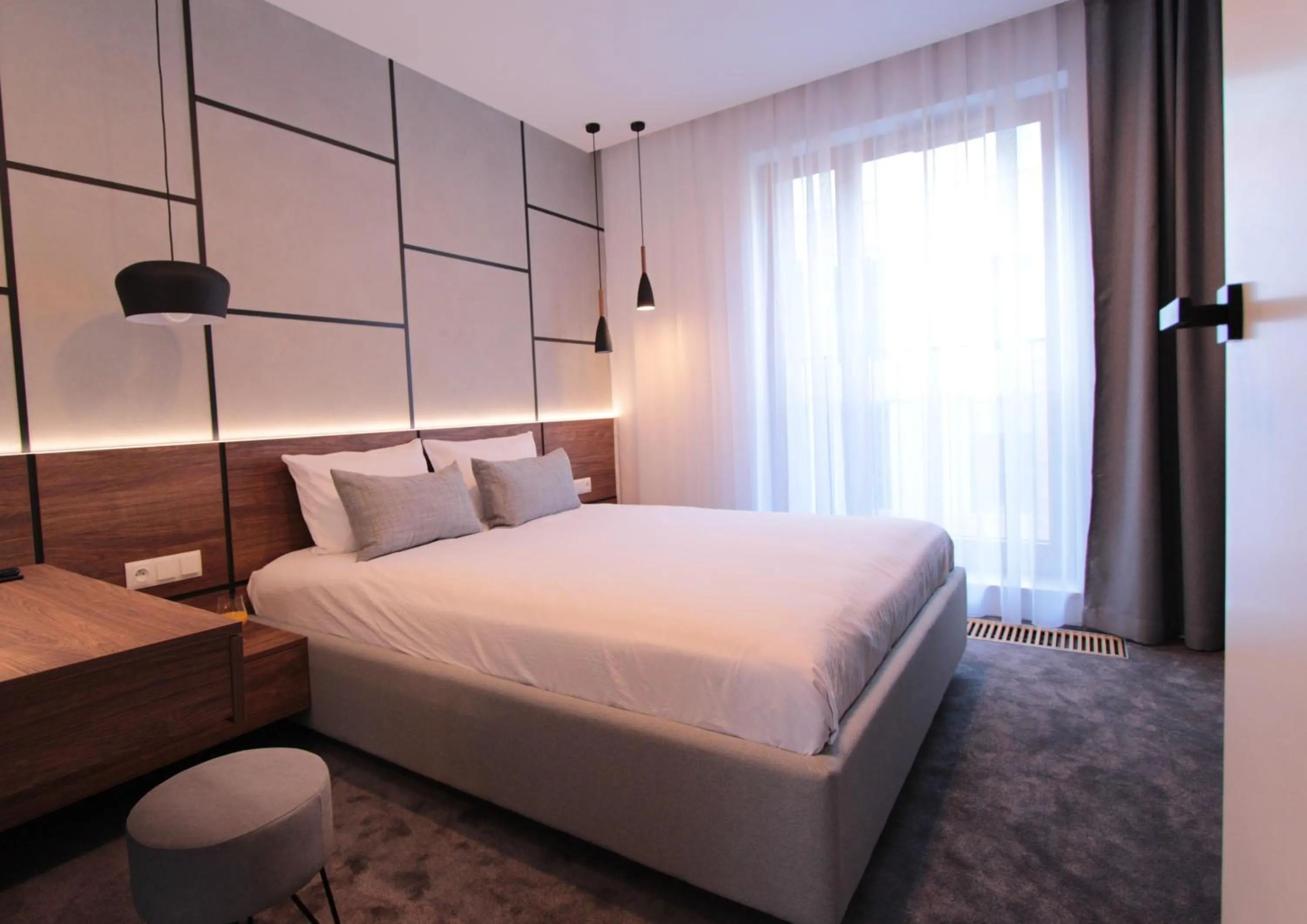Bedroom, Bed in Lubicz Luxury Apartment