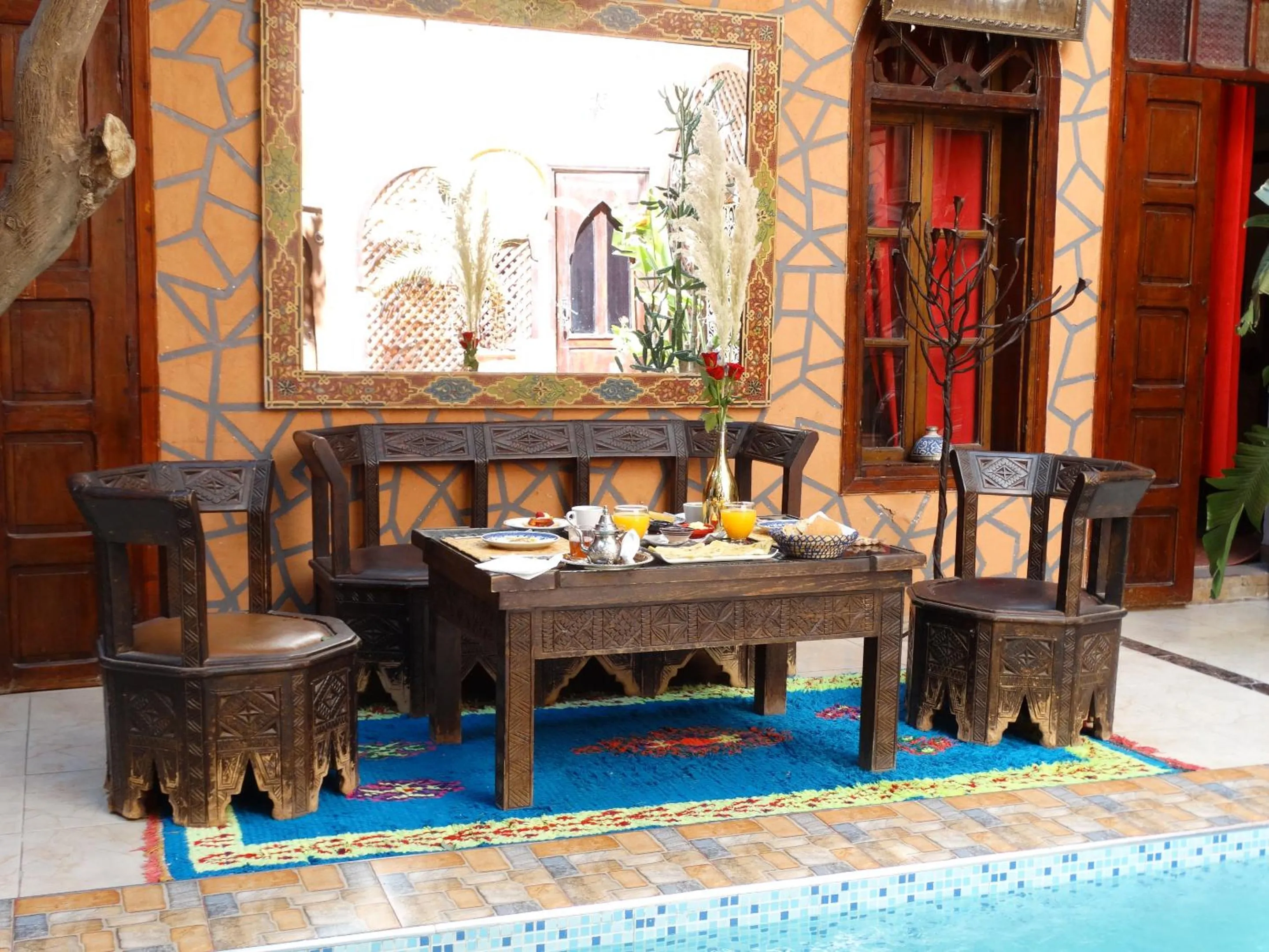 Breakfast in Riad Dar El Bacha