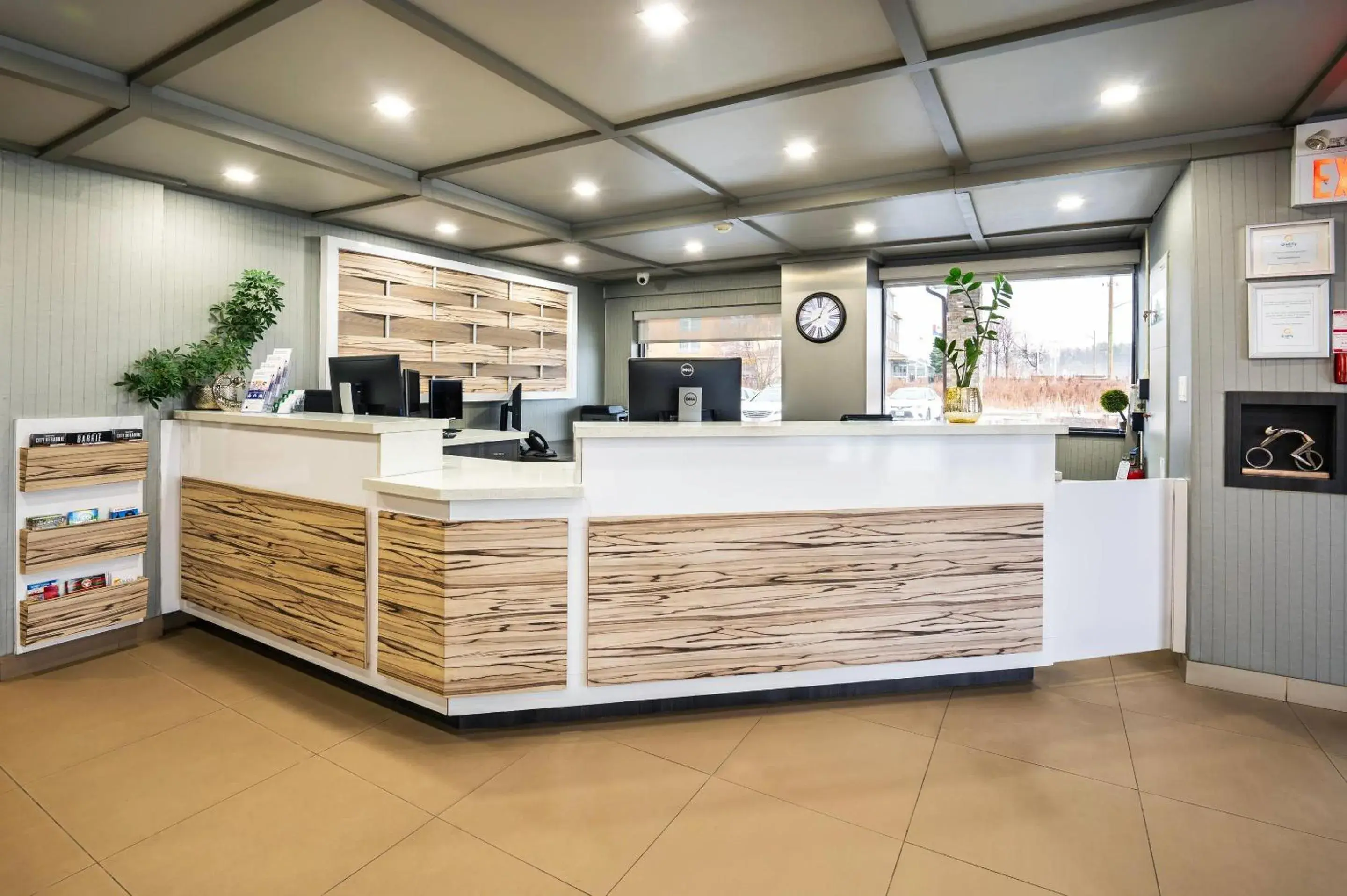 Lobby or reception in Quality Inn Lobby or reception in Quality Inn