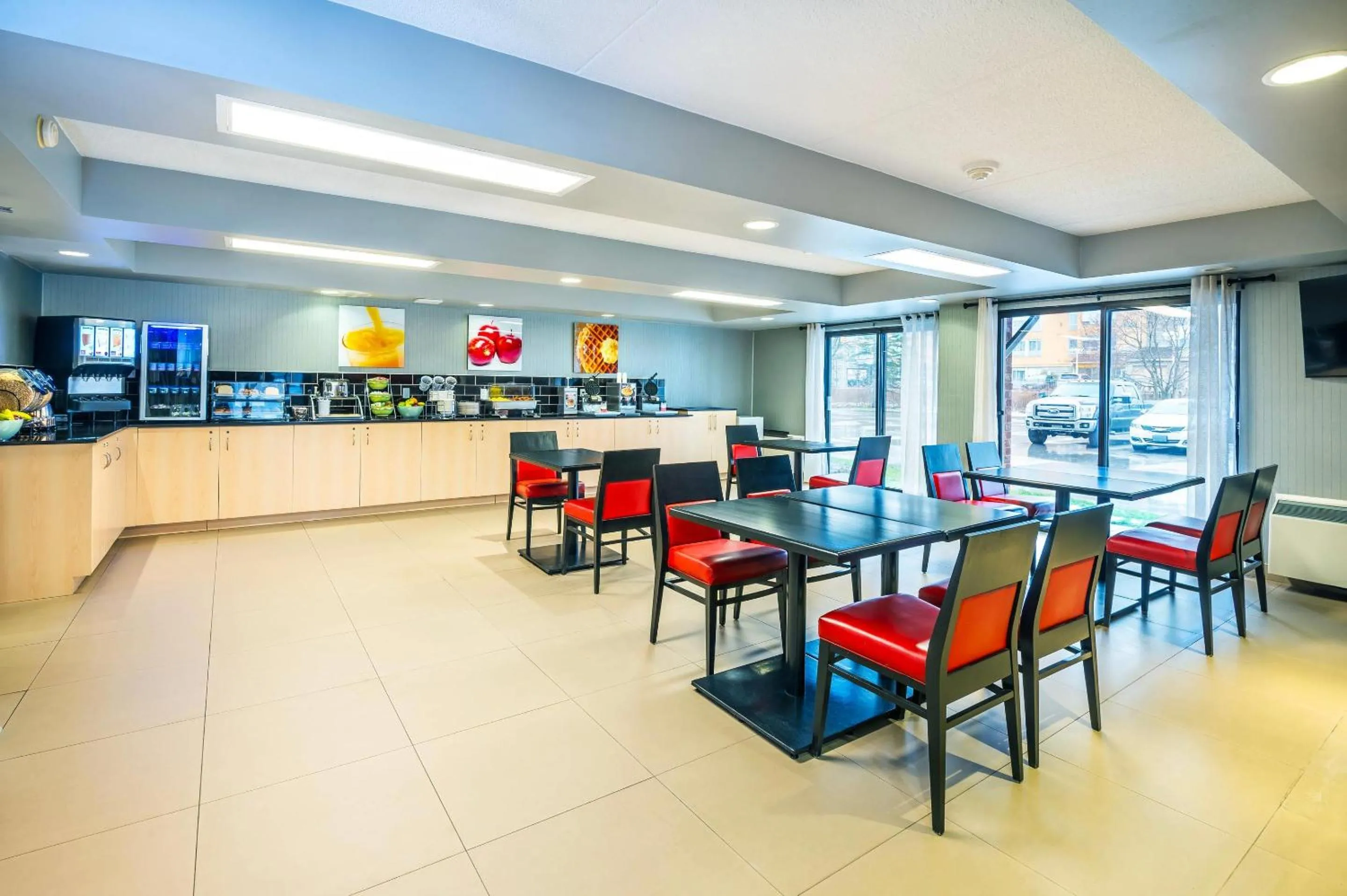 Breakfast in Quality Inn