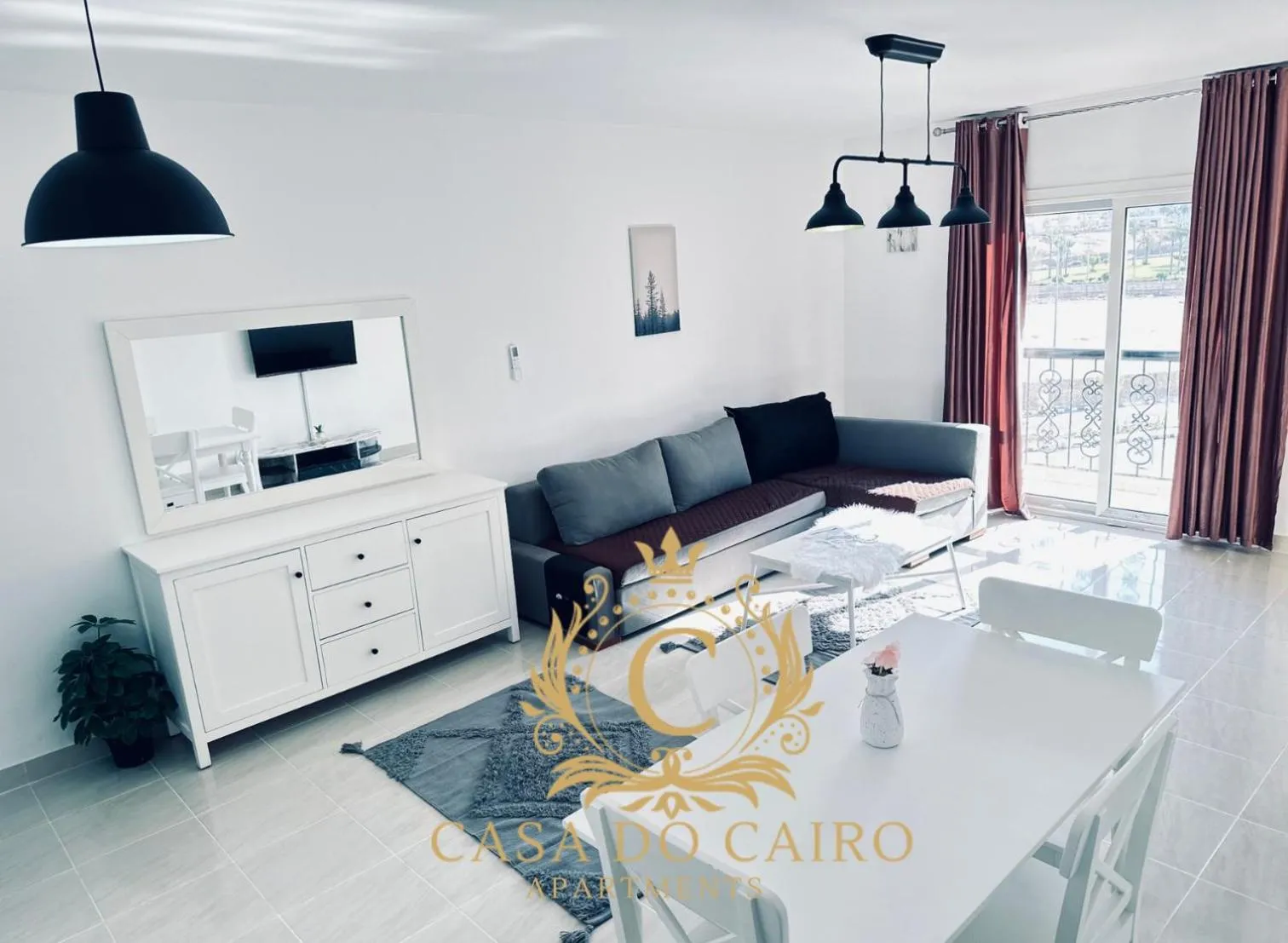 Kitchen or kitchenette in Casa Do Cairo - Rehab City