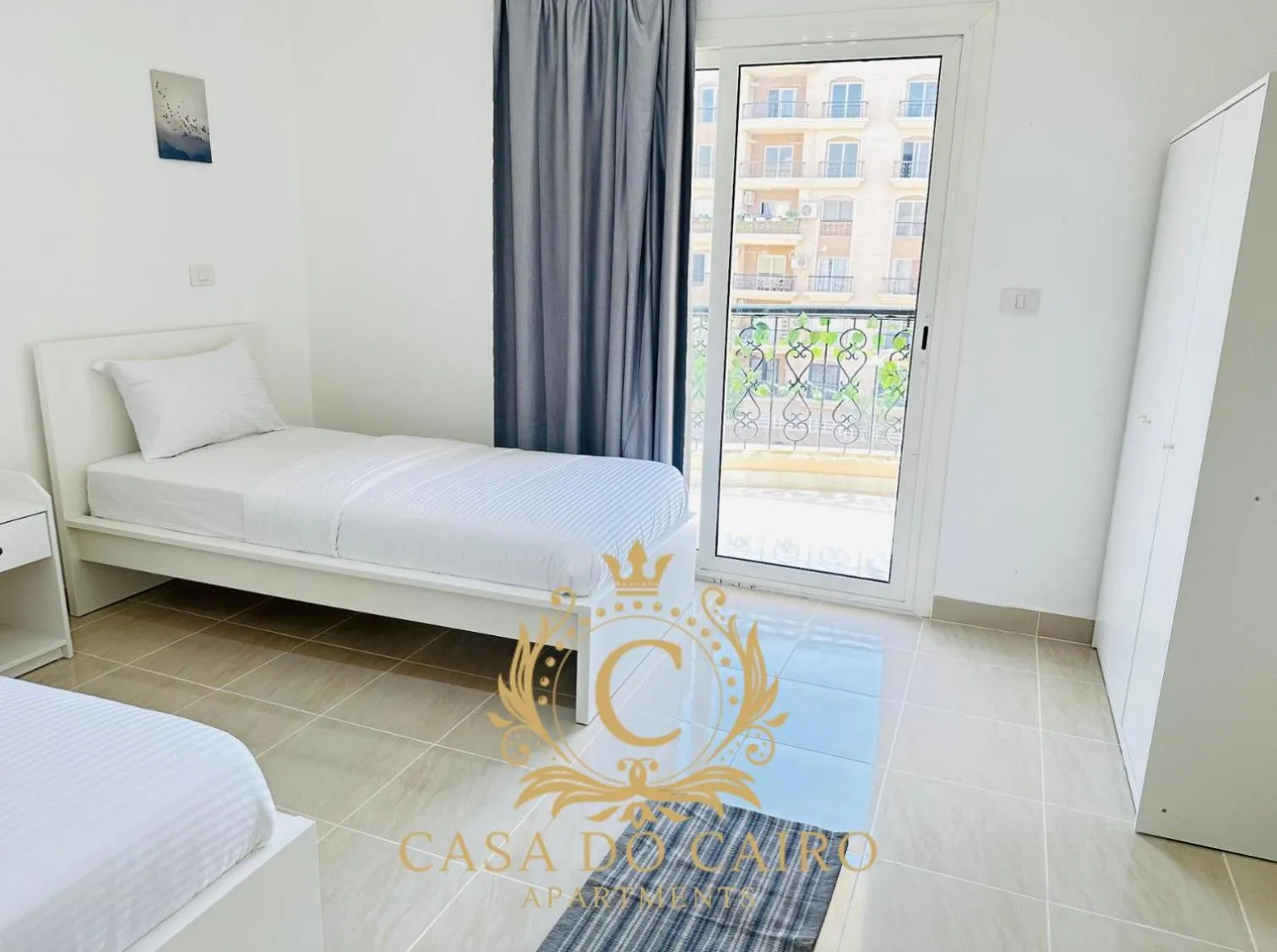 Bed in Casa Do Cairo - Rehab City