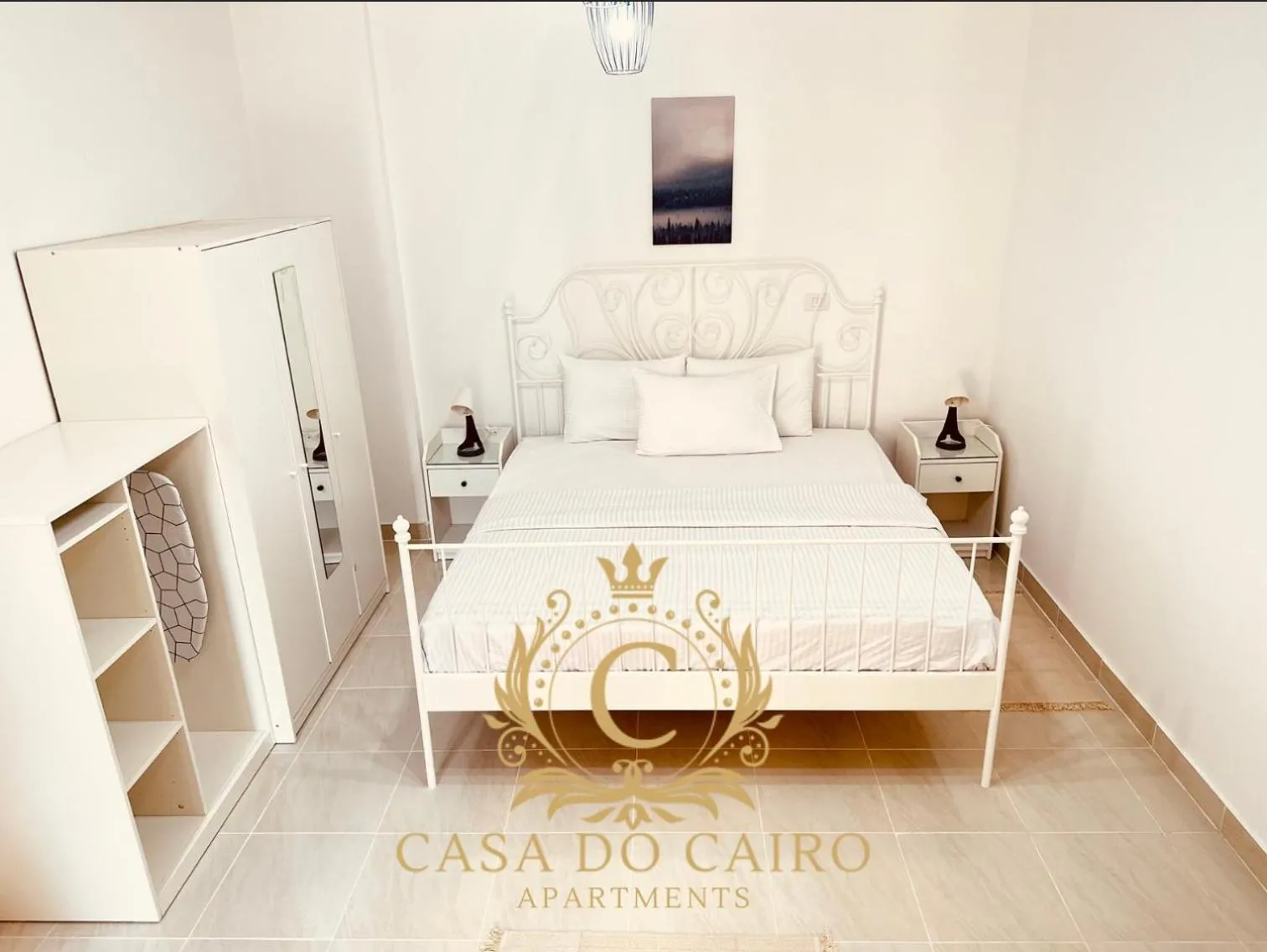 Bedroom, Bed in Casa Do Cairo - Rehab City