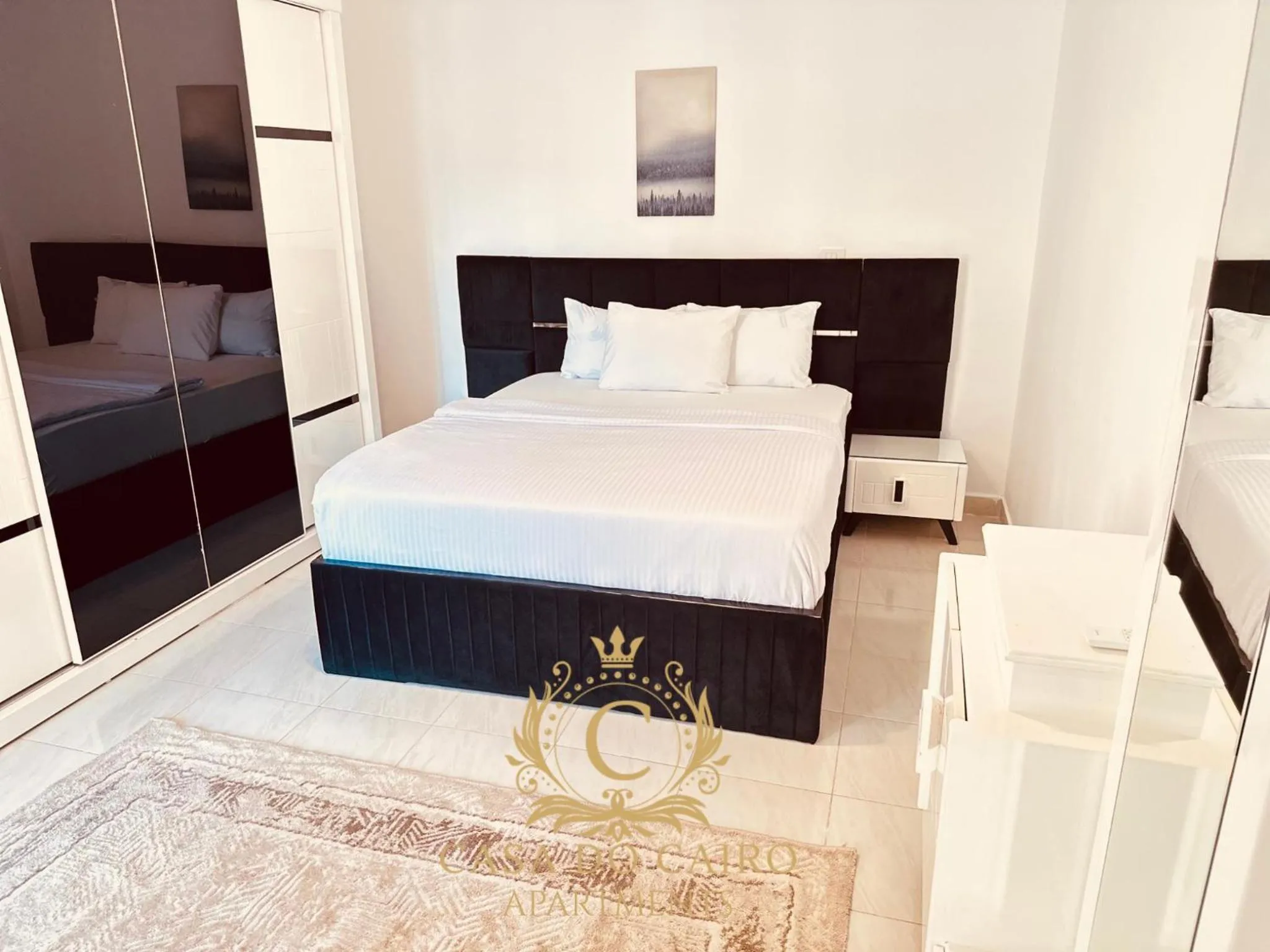 Bedroom, Bed in Casa Do Cairo - Rehab City