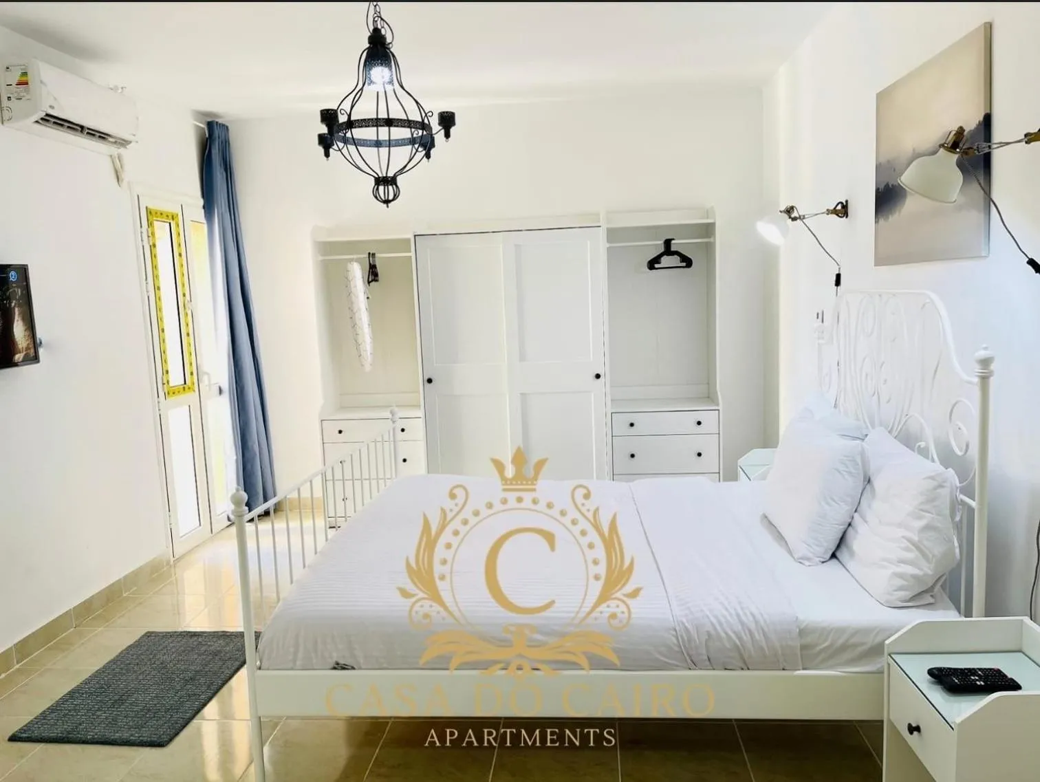 Bed in Casa Do Cairo - Rehab City