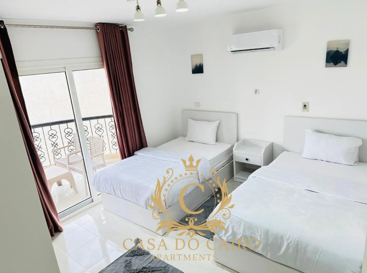 Bedroom, Bed in Casa Do Cairo - Rehab City