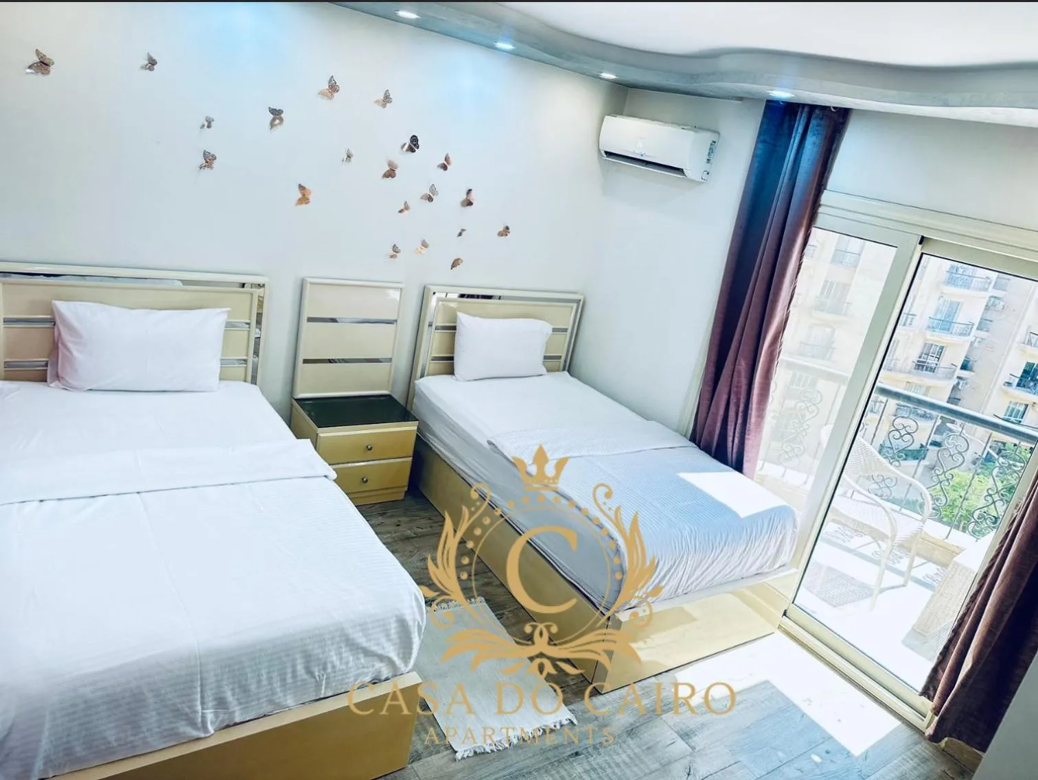 Bedroom, Bed in Casa Do Cairo - Rehab City