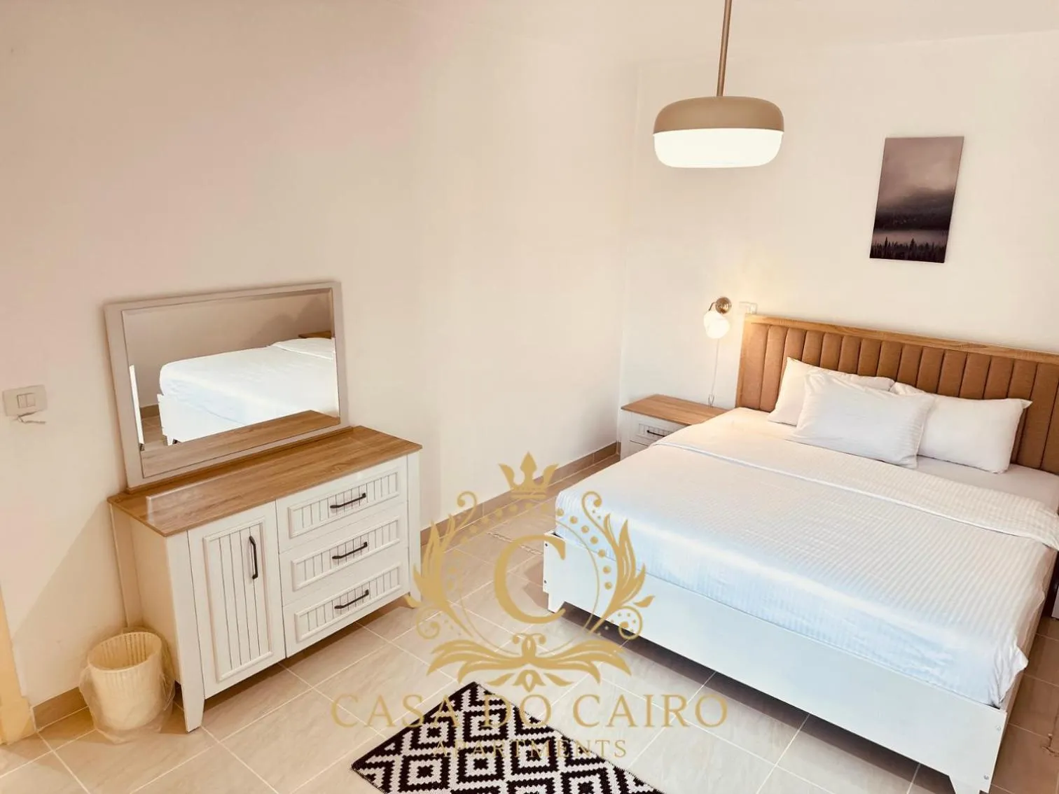 Bedroom, Bed in Casa Do Cairo - Rehab City