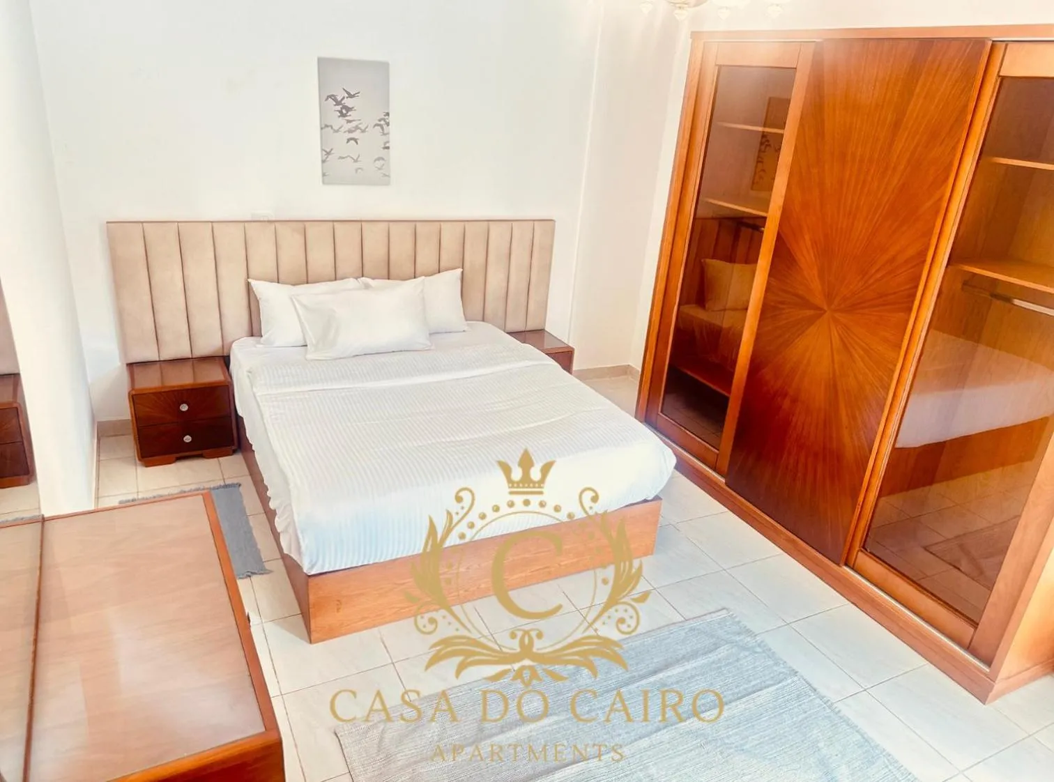 Bedroom, Bed in Casa Do Cairo - Rehab City