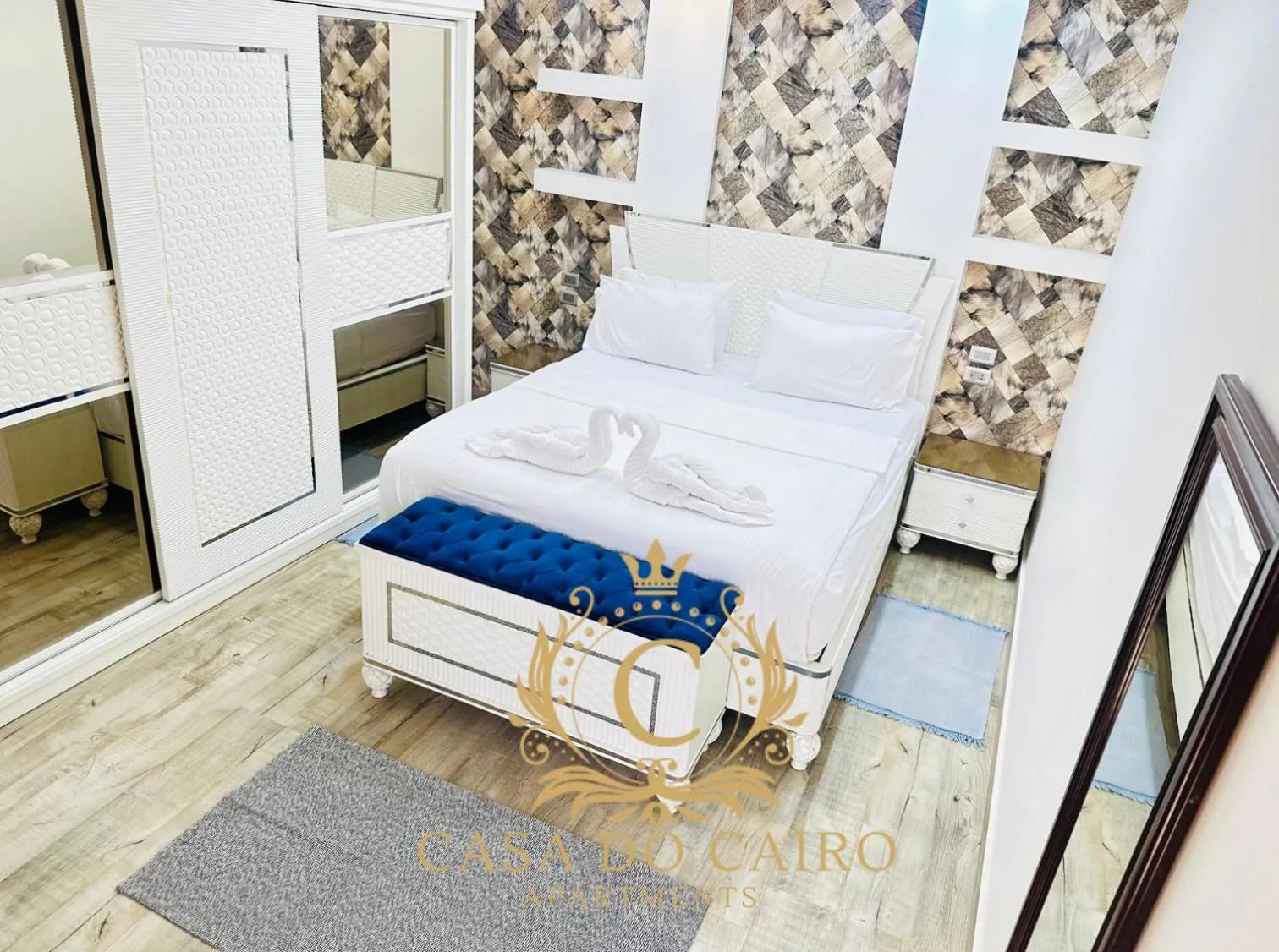 Bed in Casa Do Cairo - Rehab City