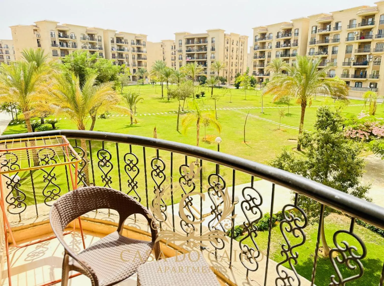 Balcony/Terrace in Casa Do Cairo - Rehab City