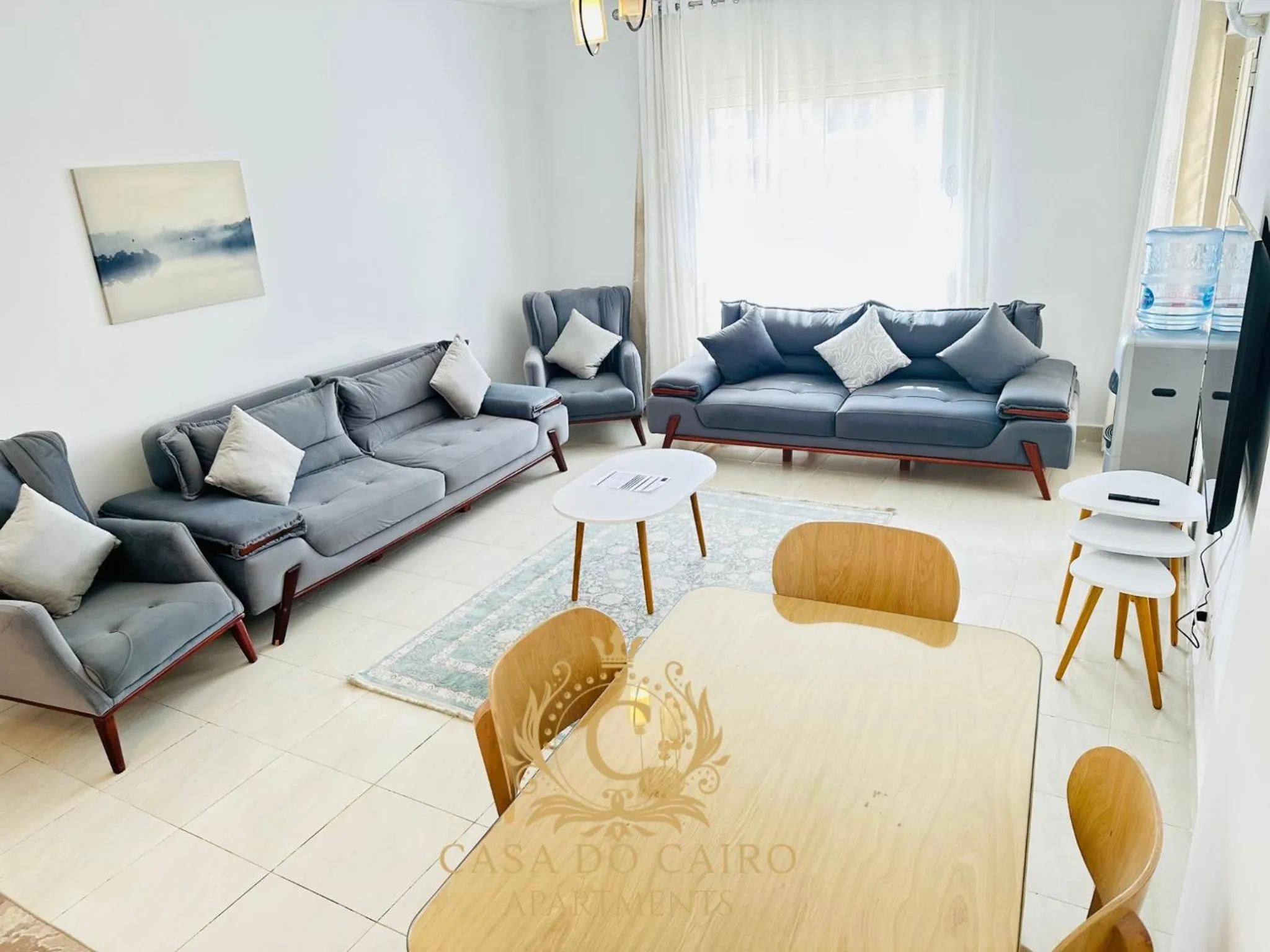 Seating area in Casa Do Cairo - Rehab City