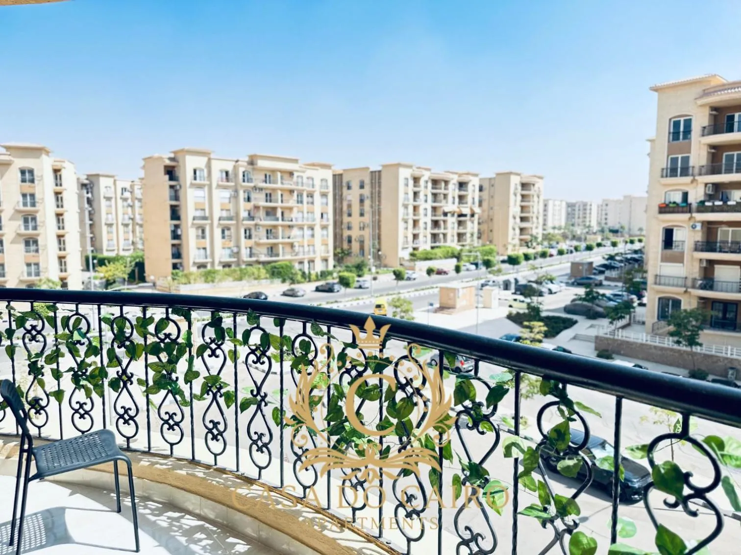 Balcony/Terrace in Casa Do Cairo - Rehab City