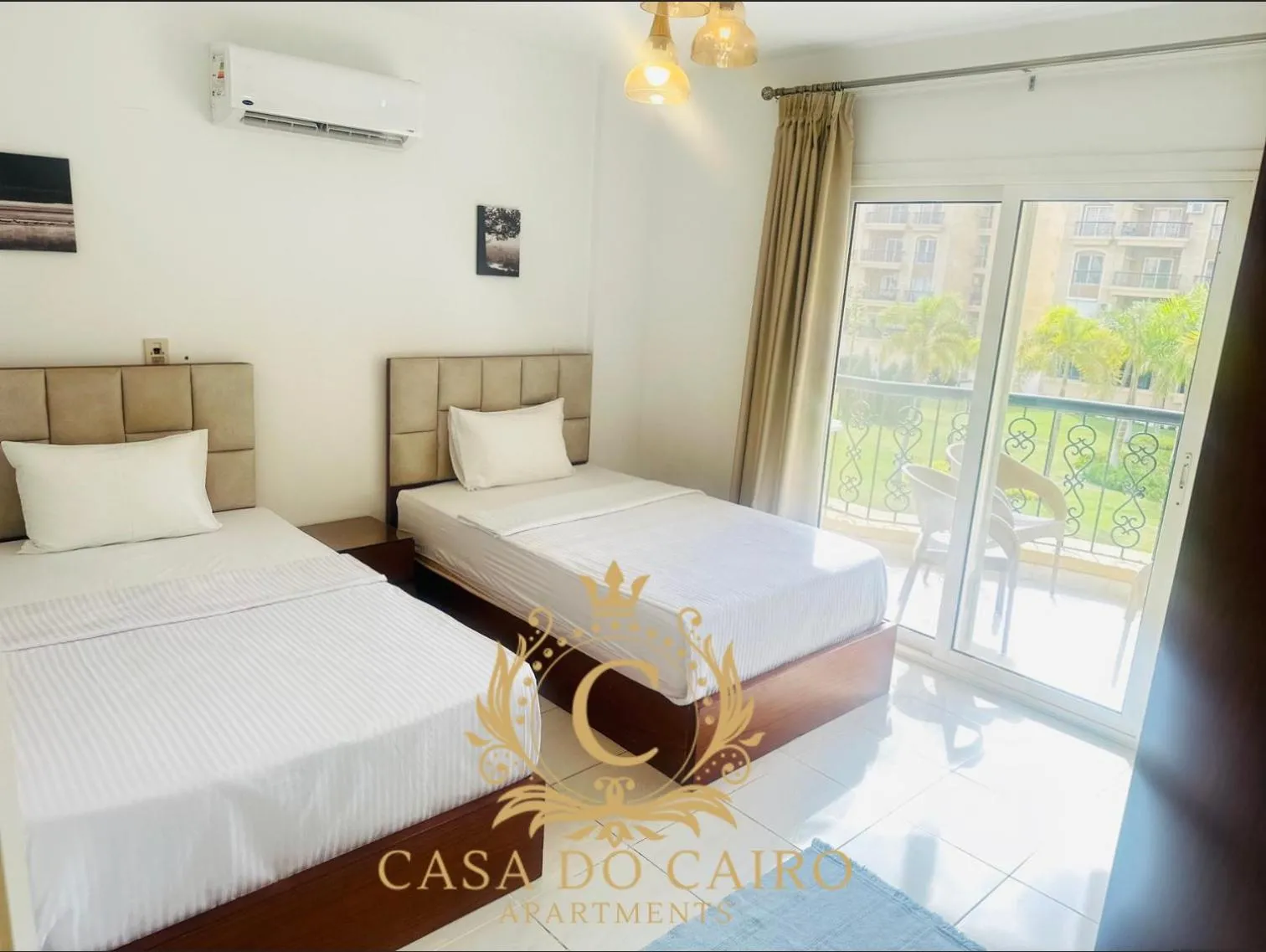 Bed in Casa Do Cairo - Rehab City