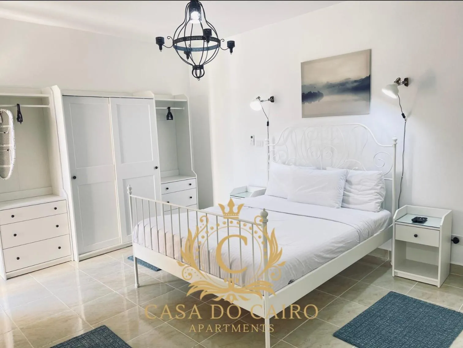 Bedroom, Bed in Casa Do Cairo - Rehab City
