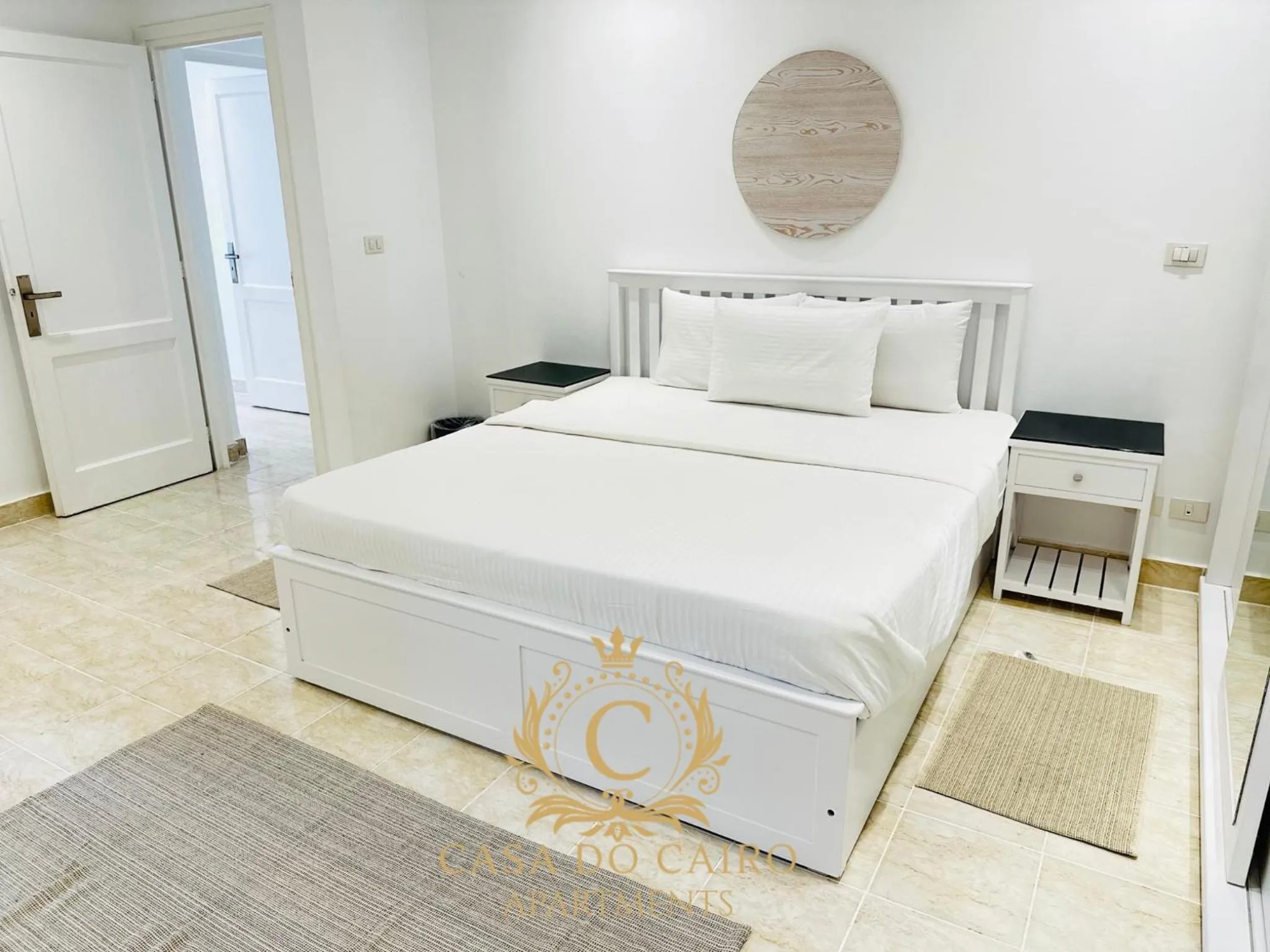 Bed in Casa Do Cairo - Rehab City