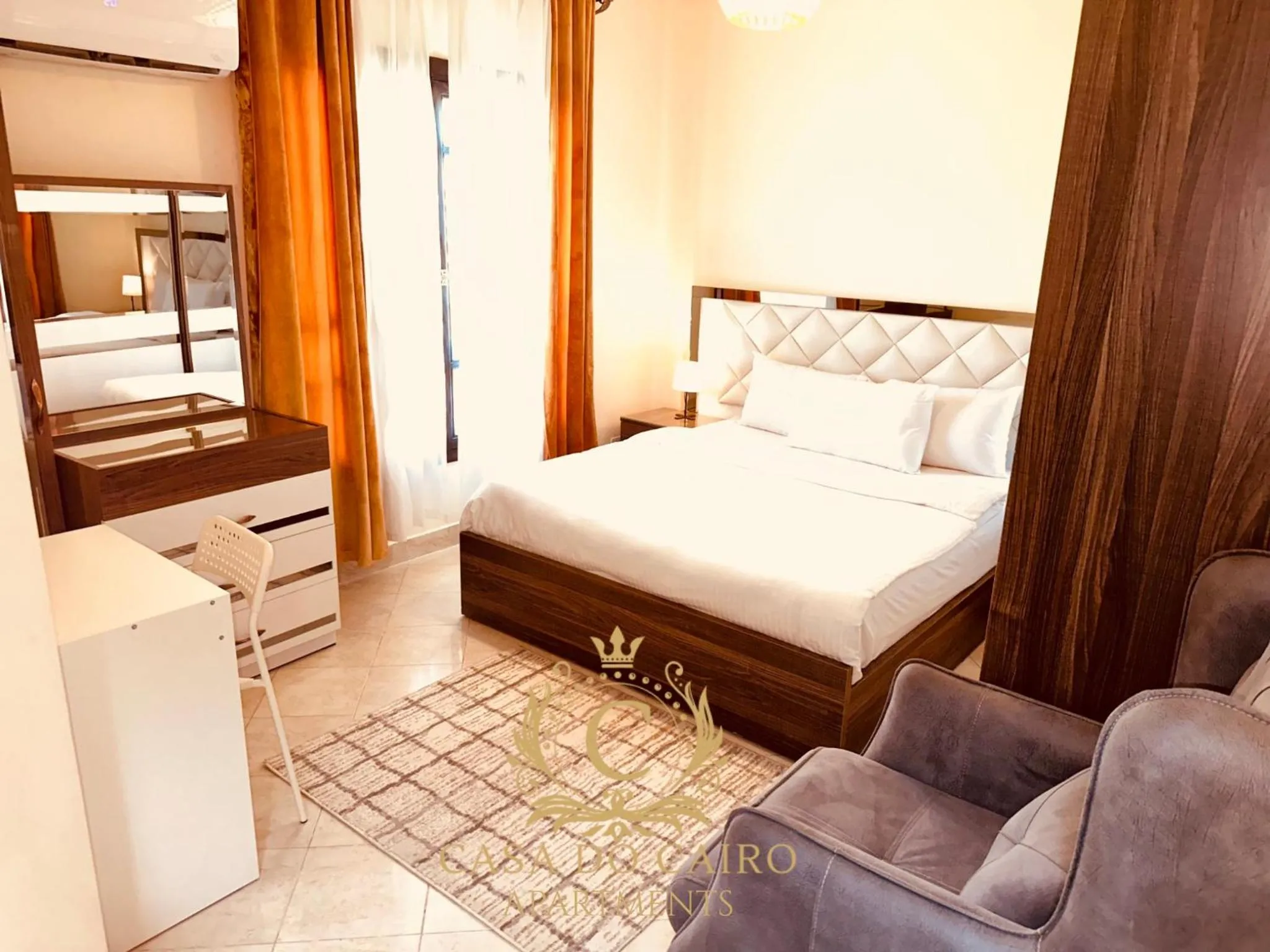 Bedroom, Bed in Casa Do Cairo - Rehab City