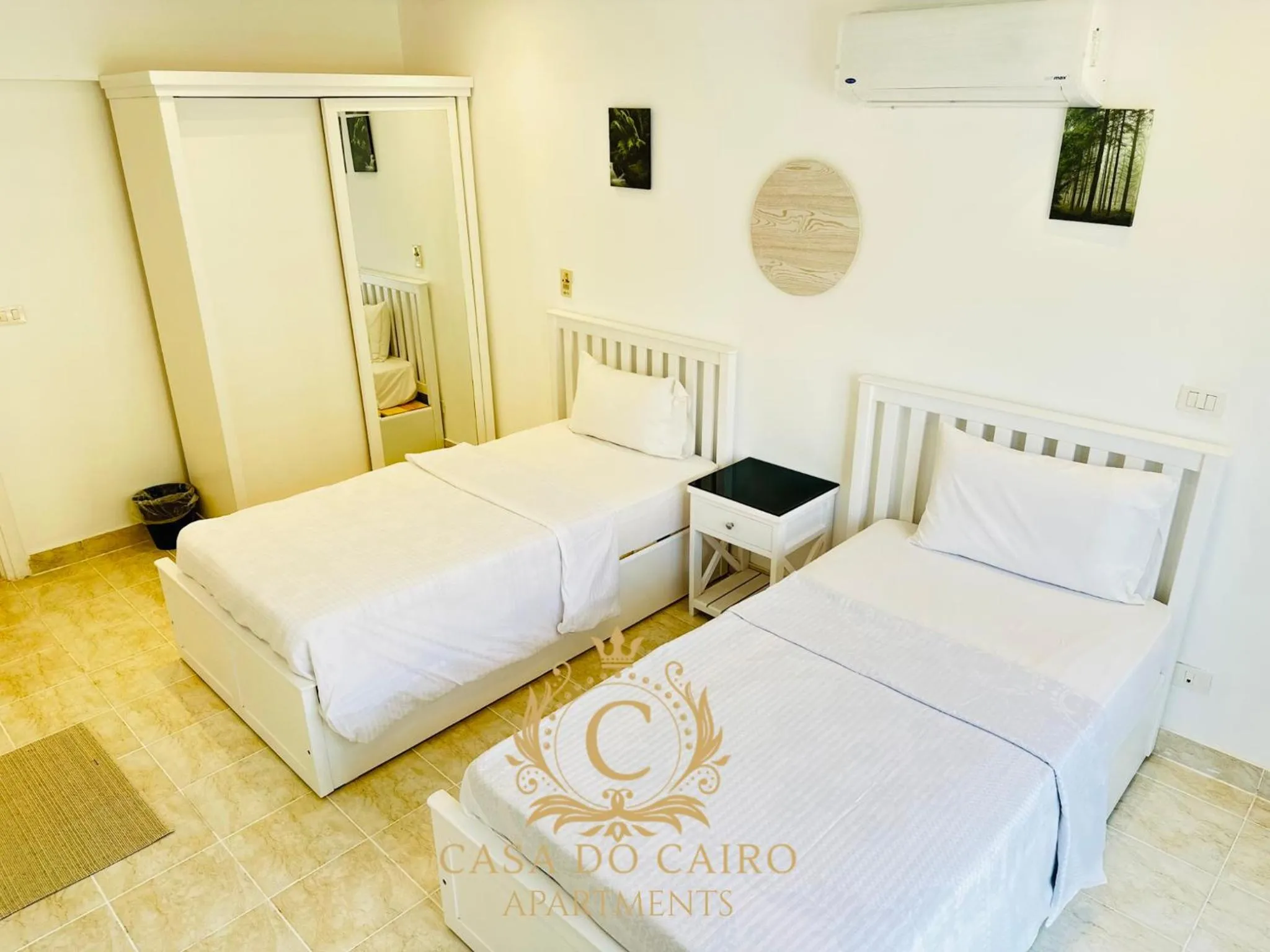 Bed in Casa Do Cairo - Rehab City