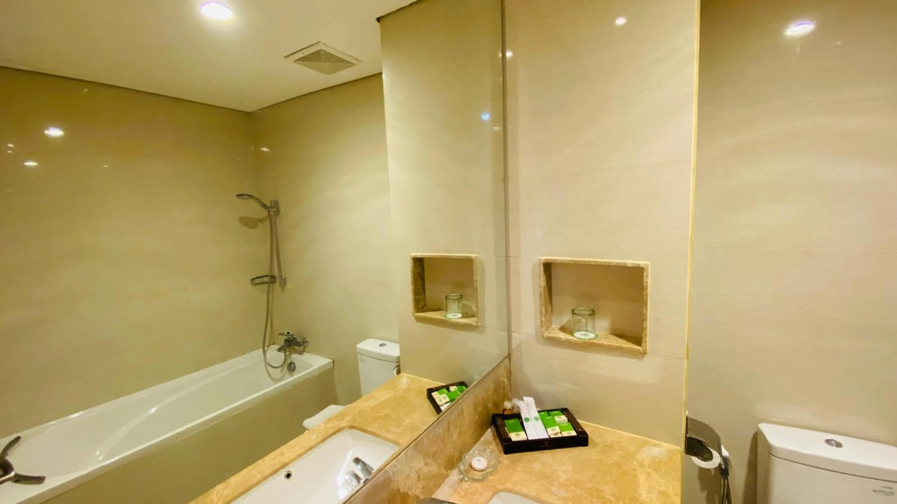 Toilet in Hotel on The Rock