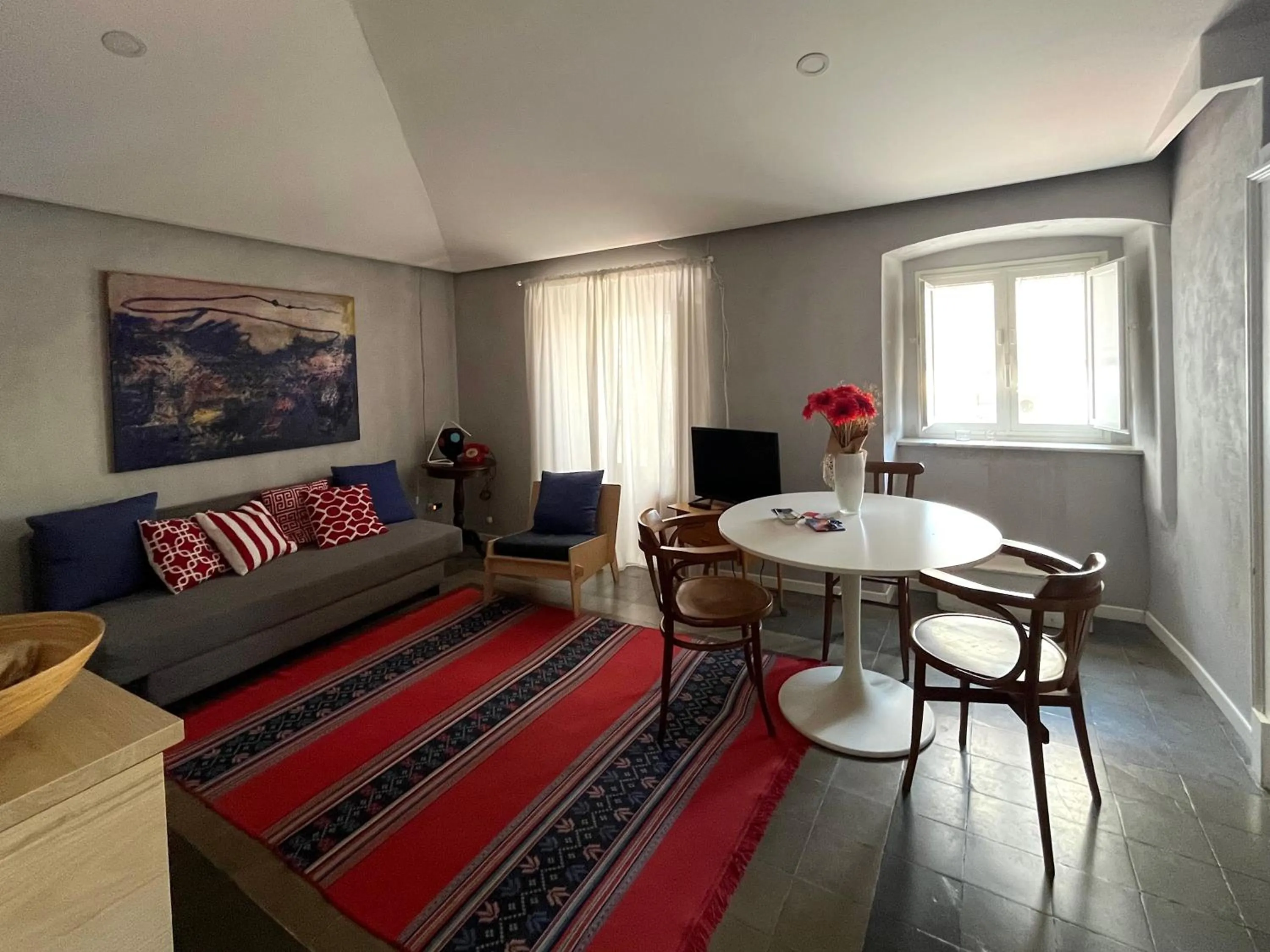 Living room in Trìcora Sicilian B&B