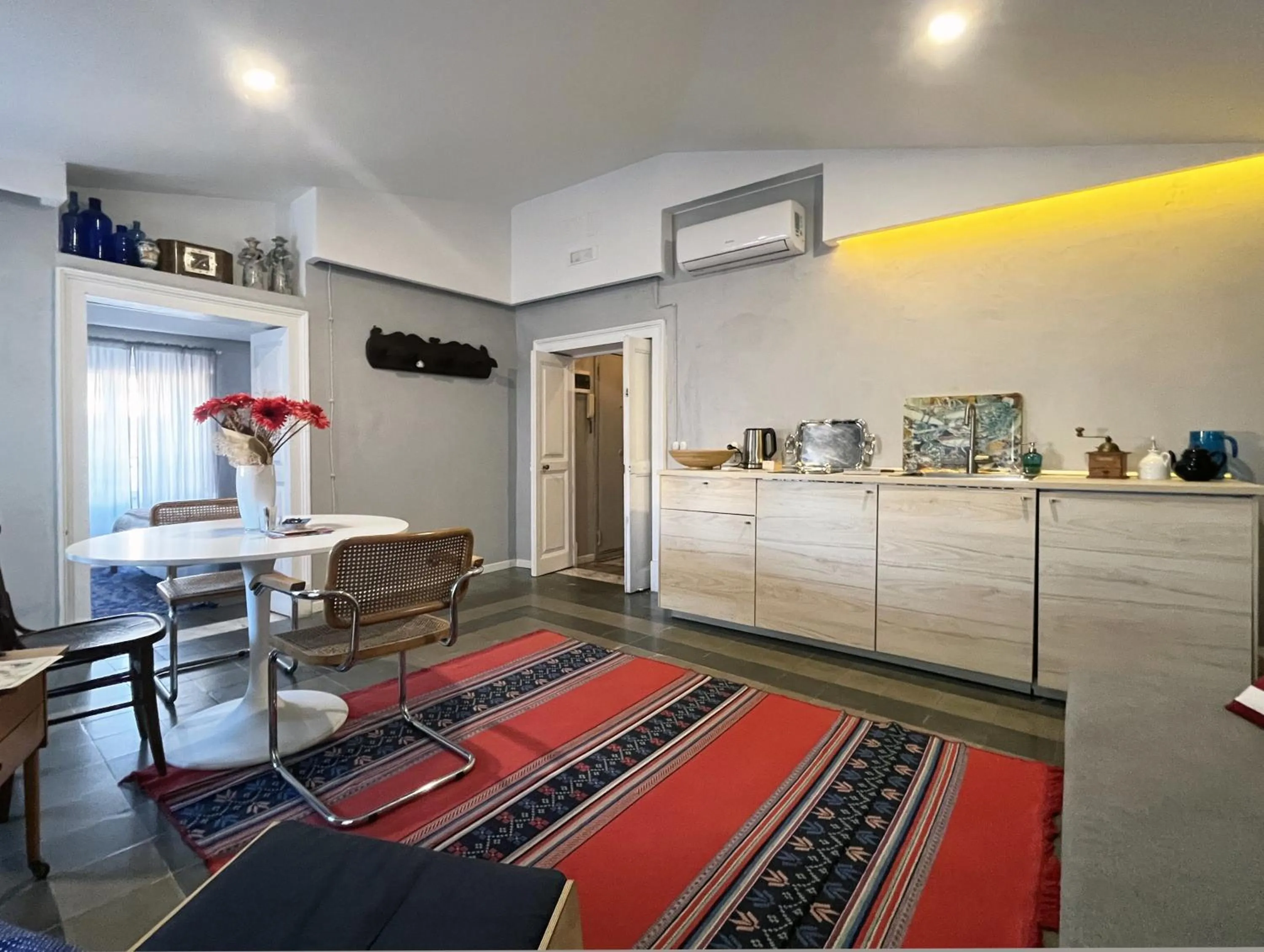 Kitchen or kitchenette in Trìcora Sicilian B&B