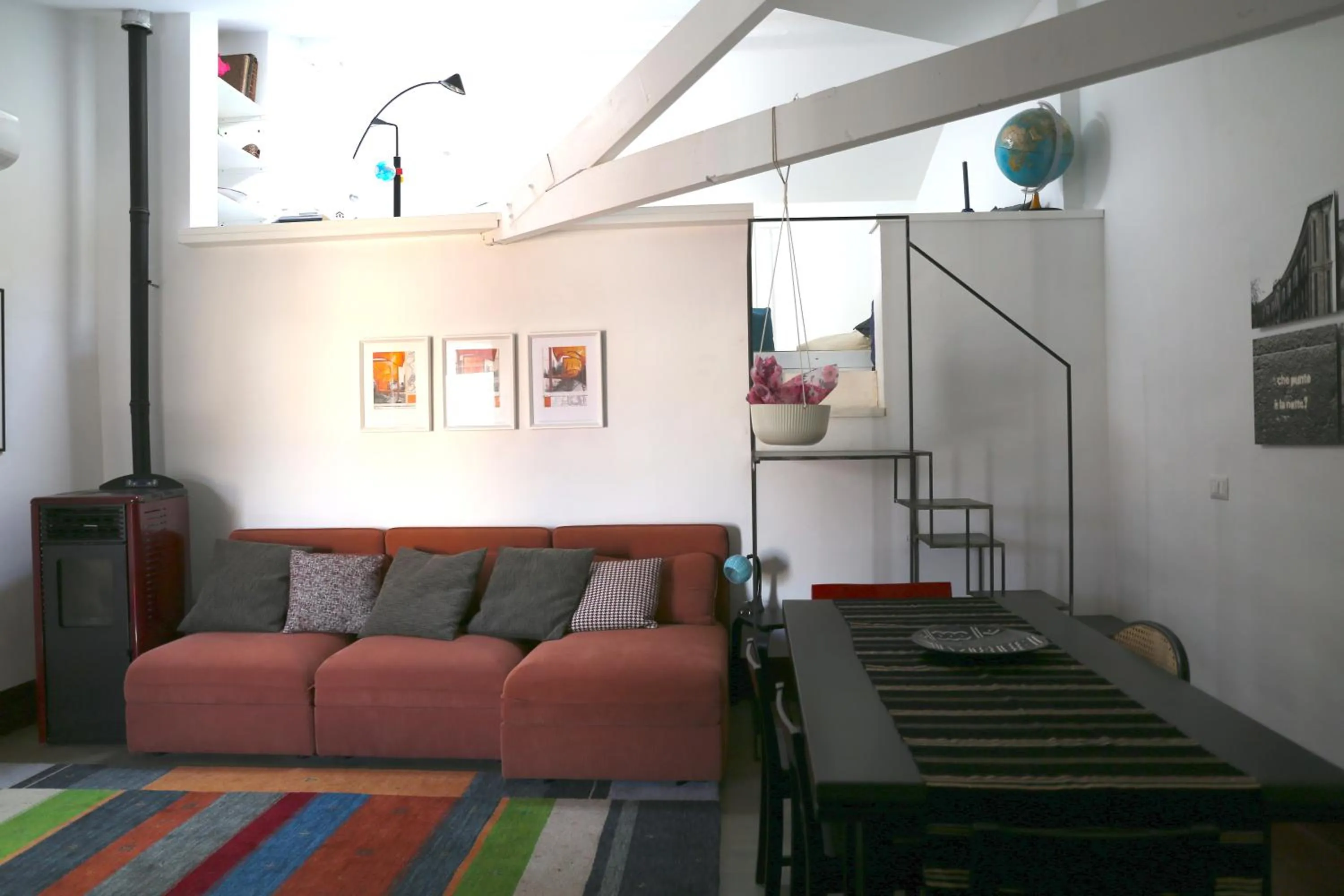 Living room in Trìcora Sicilian B&B