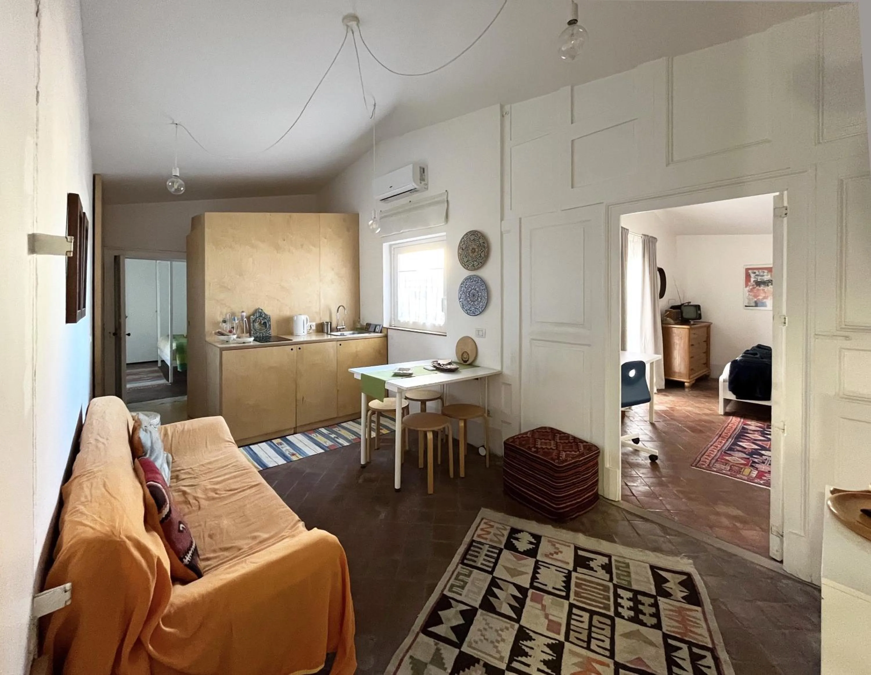 Living room in Trìcora Sicilian B&B