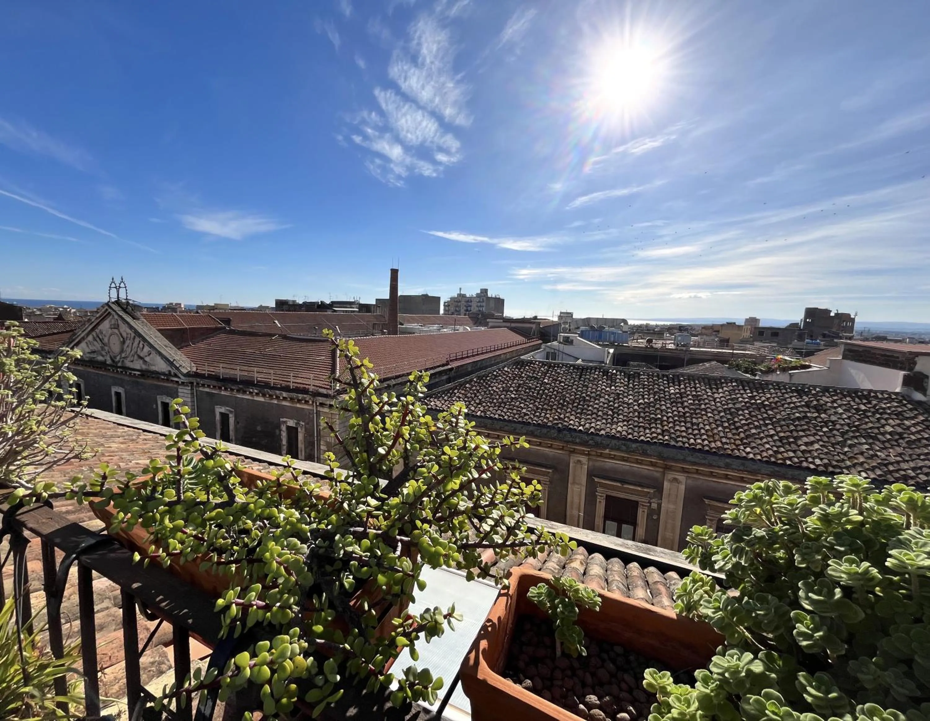 Balcony/Terrace in Trìcora Sicilian B&B