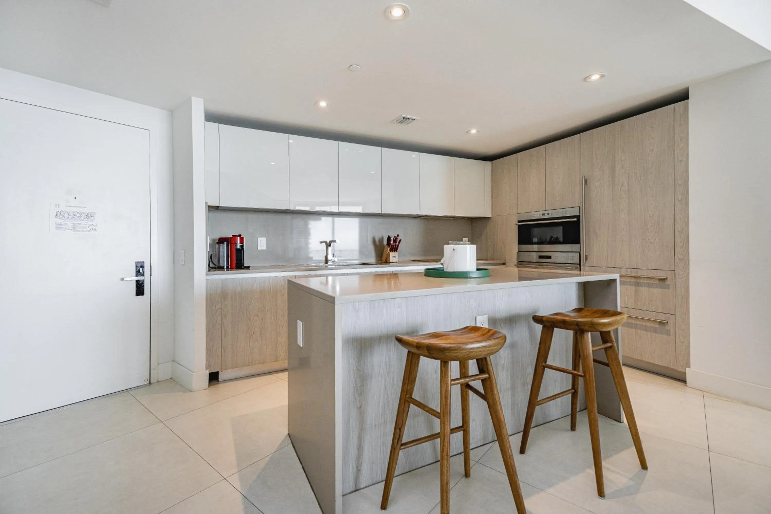 Kitchen or kitchenette in Private Ocean Condos at Hyde Beach Resort & Residences