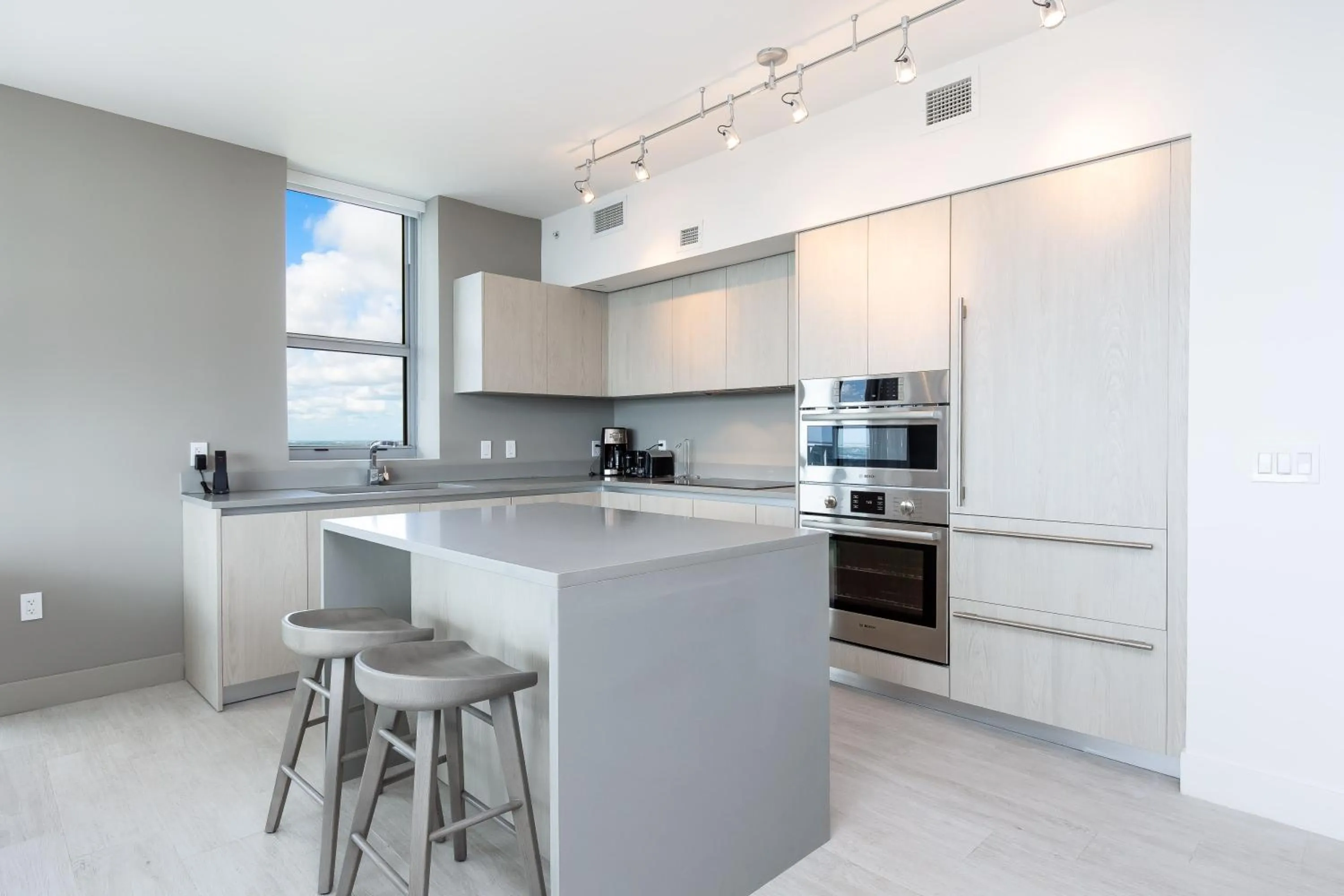 Kitchen or kitchenette in Private Ocean Condos at Hyde Beach Resort & Residences