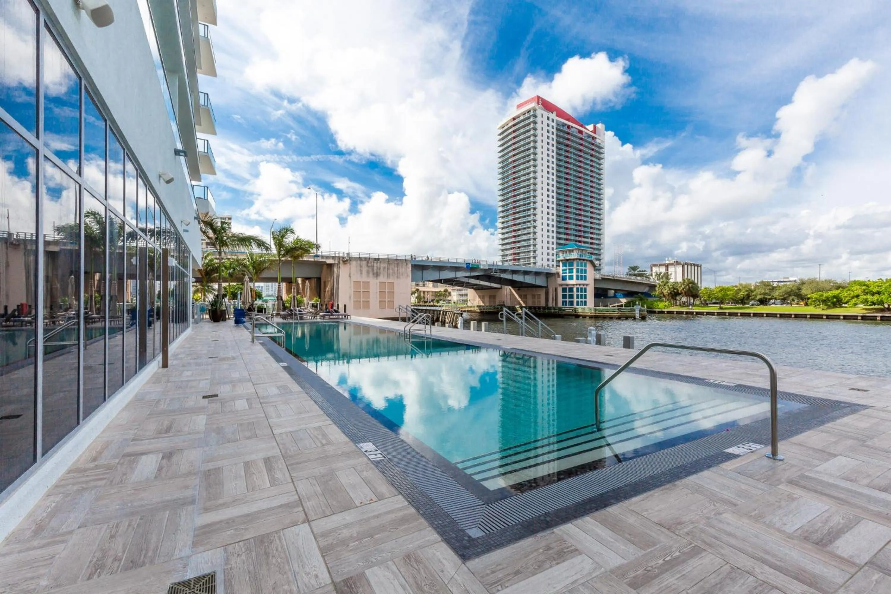 Property building in Private Ocean Condos at Hyde Beach Resort & Residences