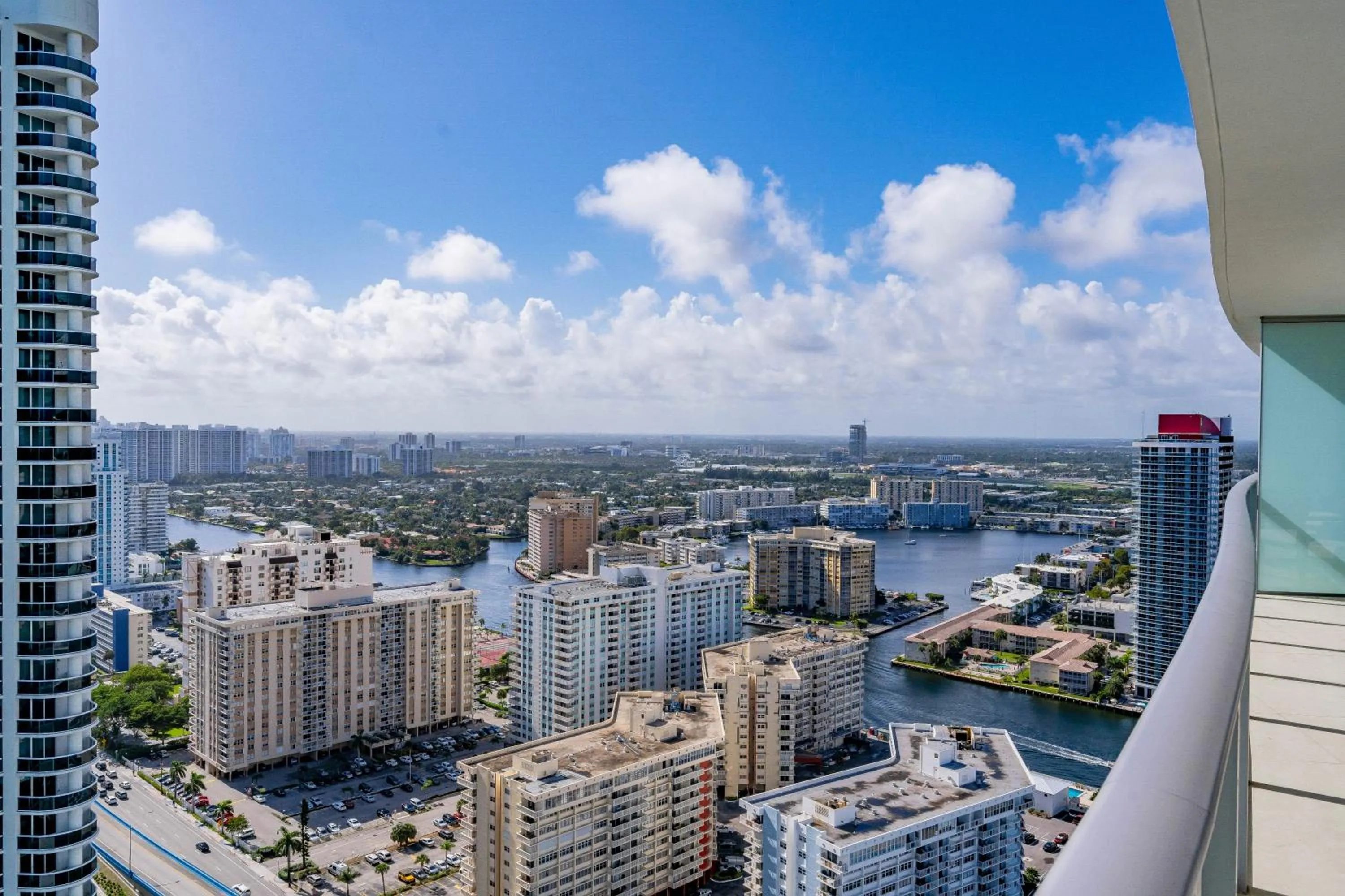 Balcony/Terrace in Private Ocean Condos at Hyde Beach Resort & Residences
