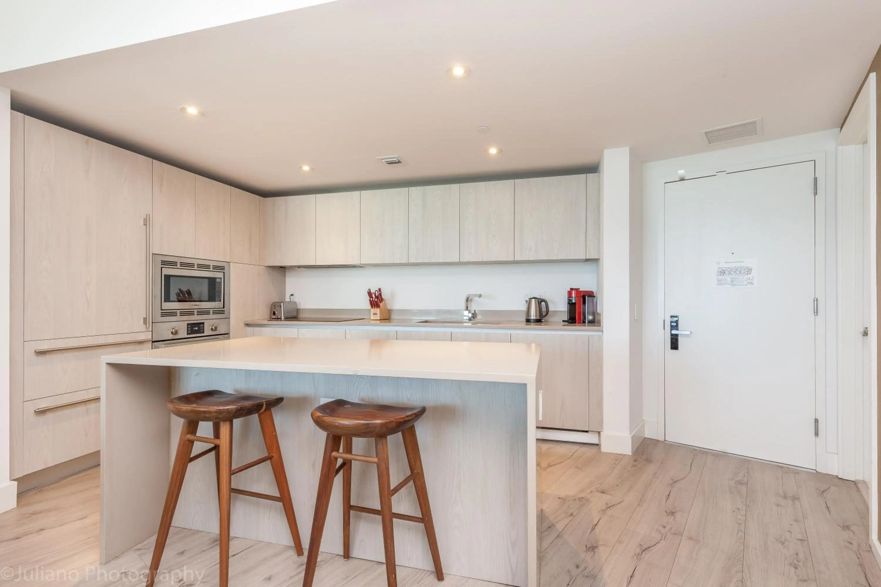 Kitchen or kitchenette in Private Ocean Condos at Hyde Beach Resort & Residences