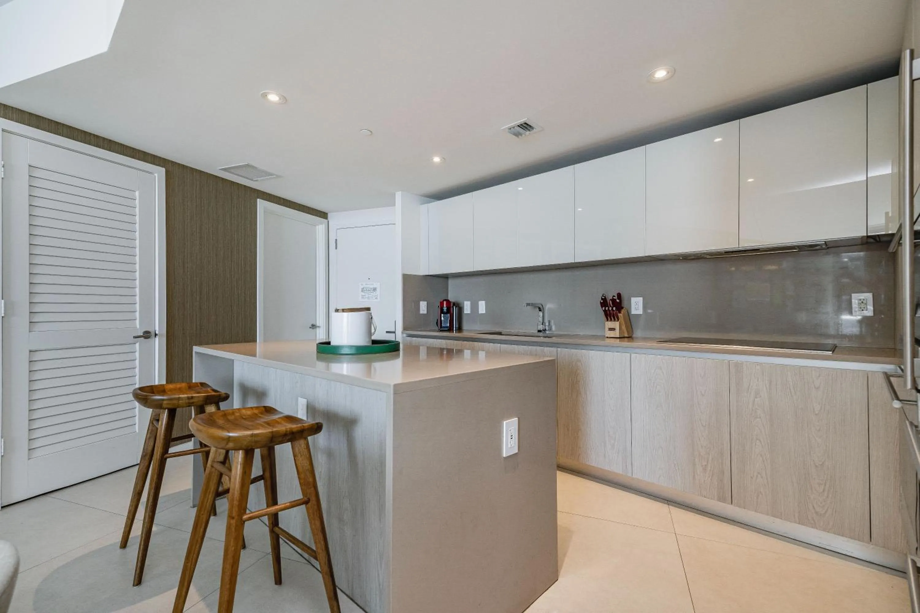 Kitchen or kitchenette in Private Ocean Condos at Hyde Beach Resort & Residences